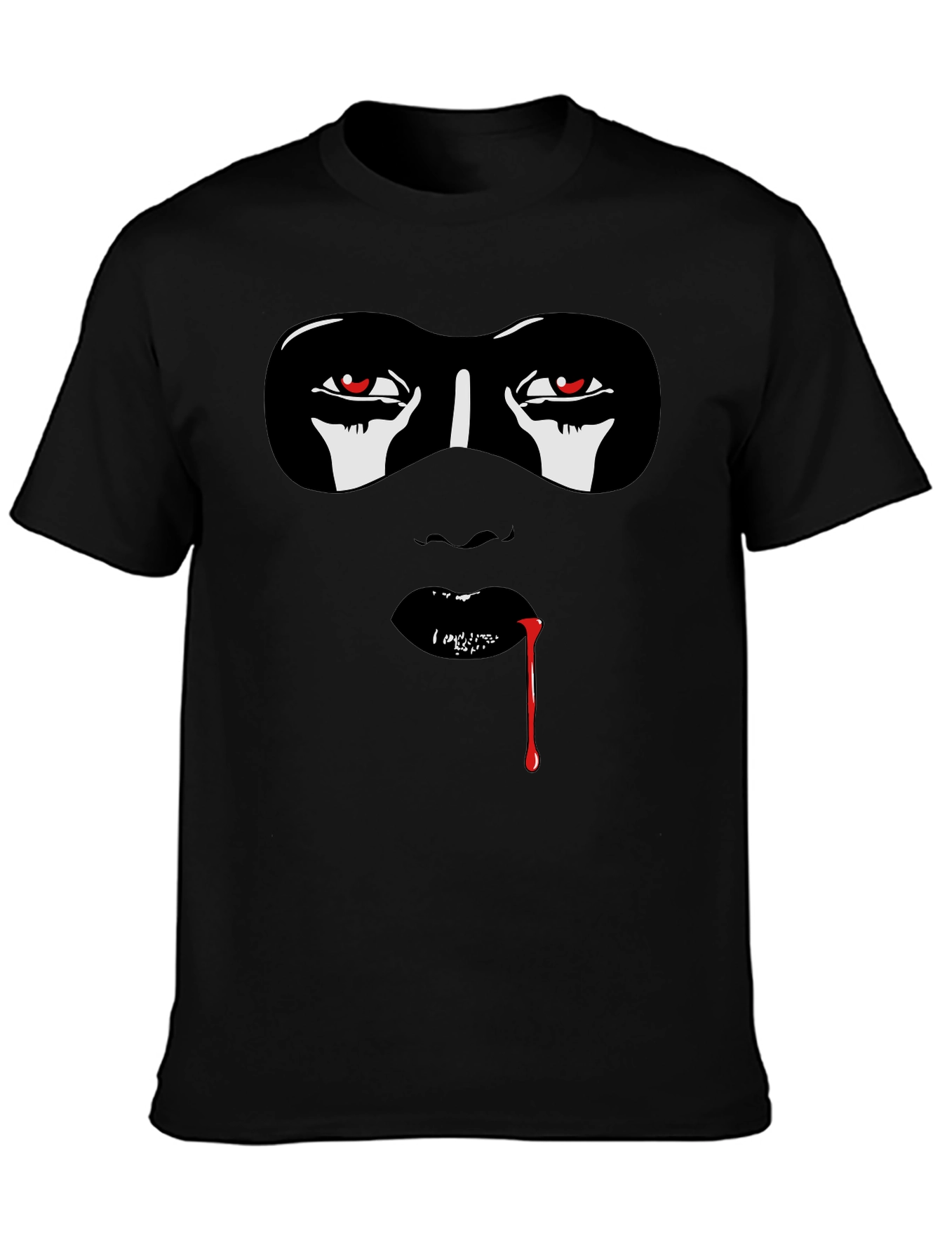 Masquerade Graphic Tee - Edgy Streetwear