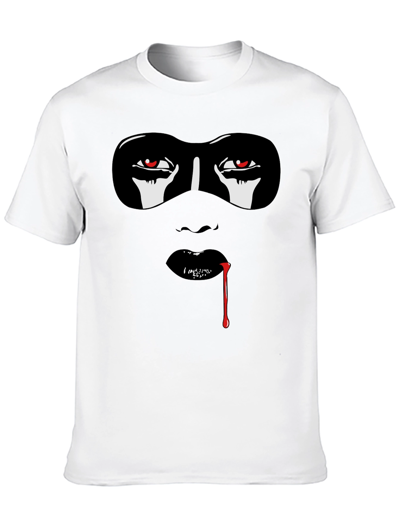 Masquerade Graphic Tee - Edgy Streetwear