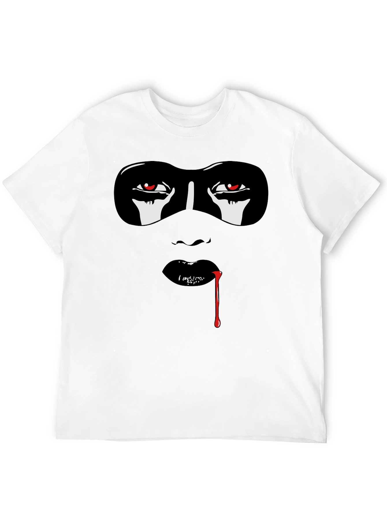 Masquerade Graphic Tee - Edgy Streetwear