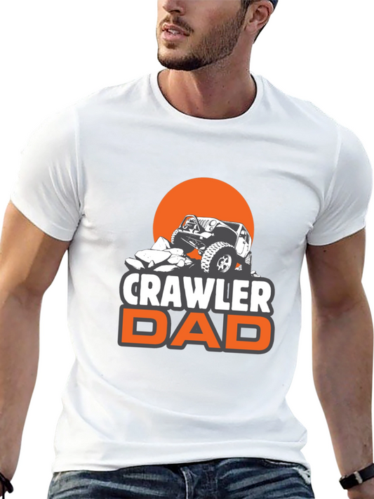Crawler Dad Graphic Tee - Off Road Adventure Shirt