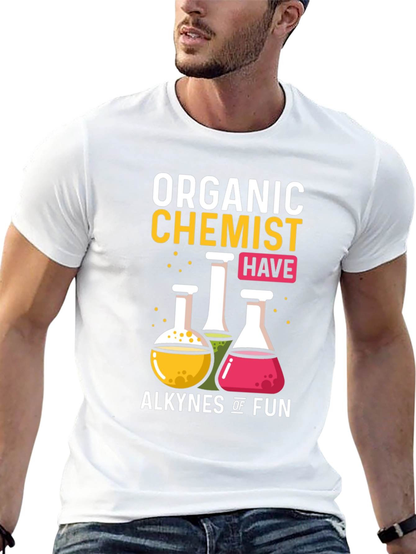 Organic Chemist Alkynes of Fun Graphic T-Shirt