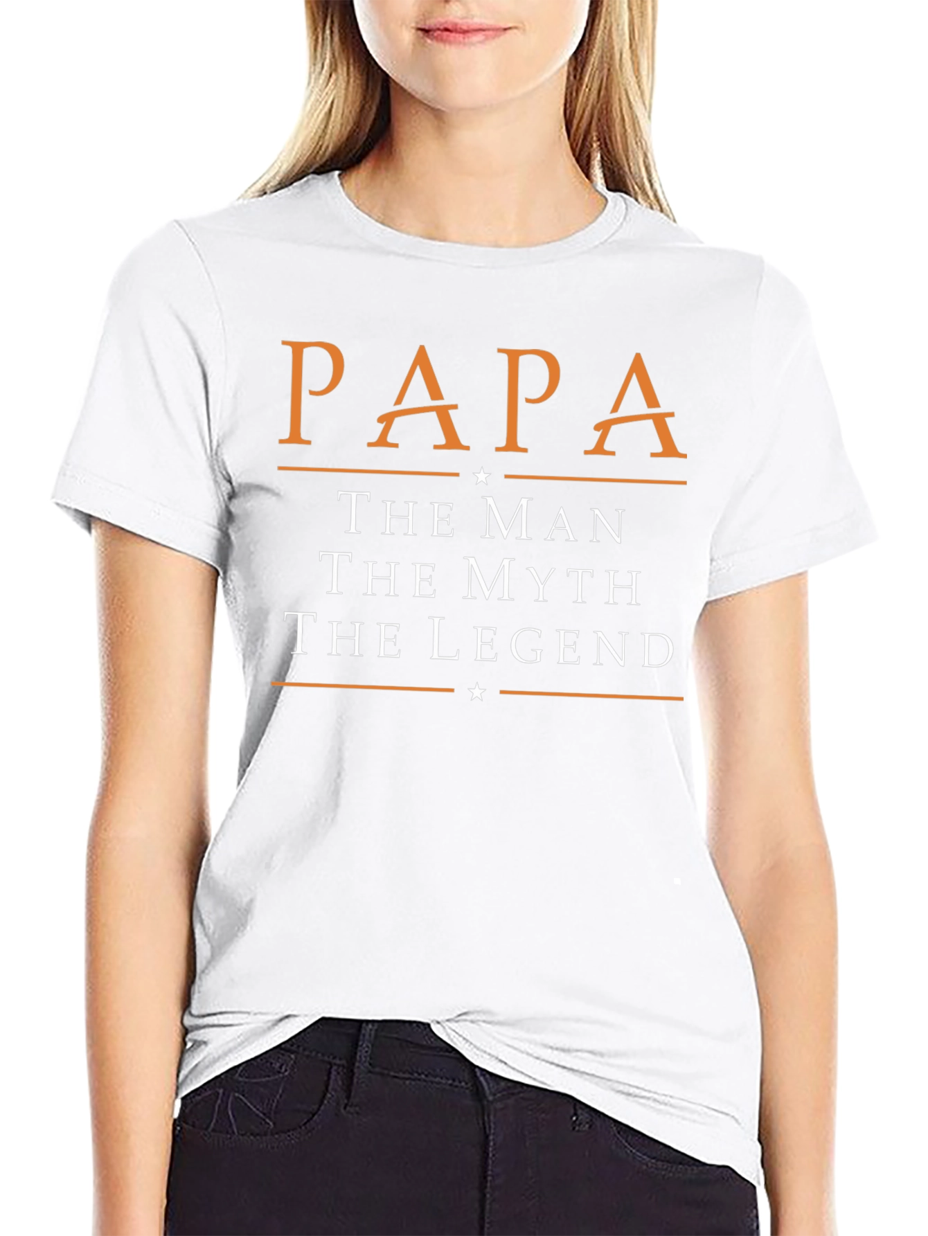 Papa The Man Myth Legend T-Shirt
