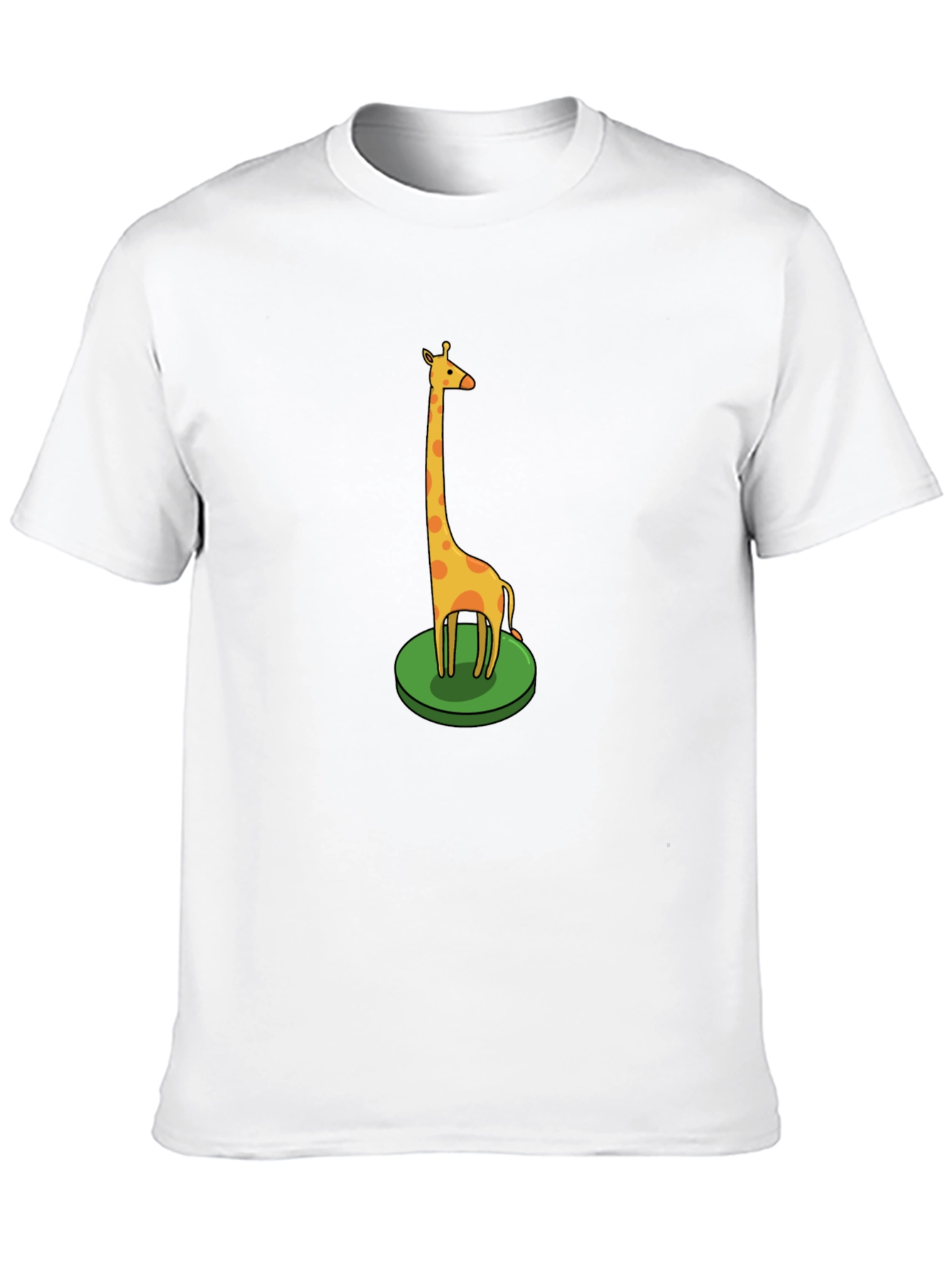 Giraffe Graphic Tee - Fun Animal Print Shirt