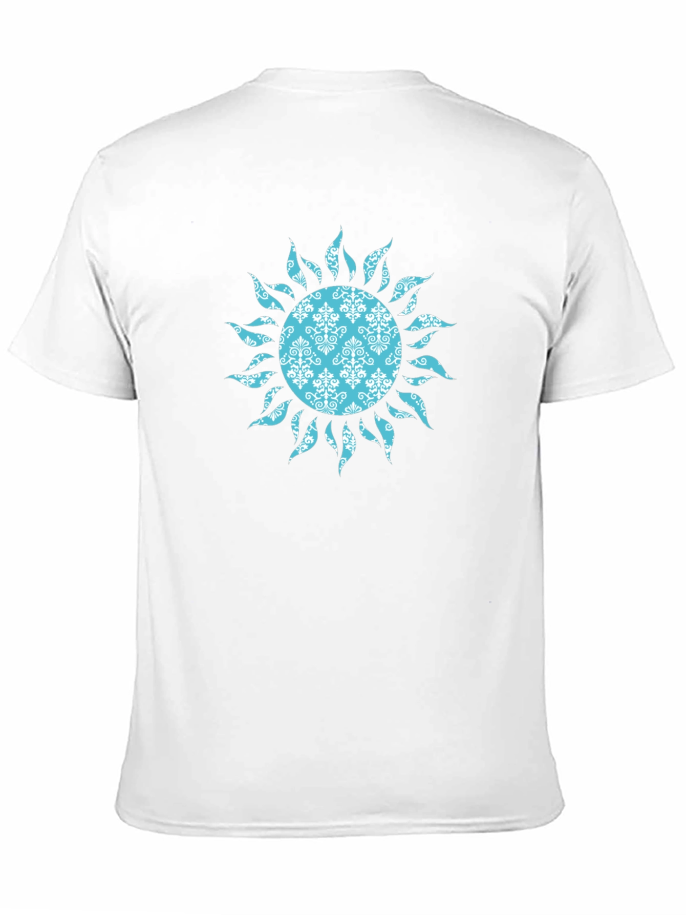 Boho Sun Graphic T-Shirt - Black