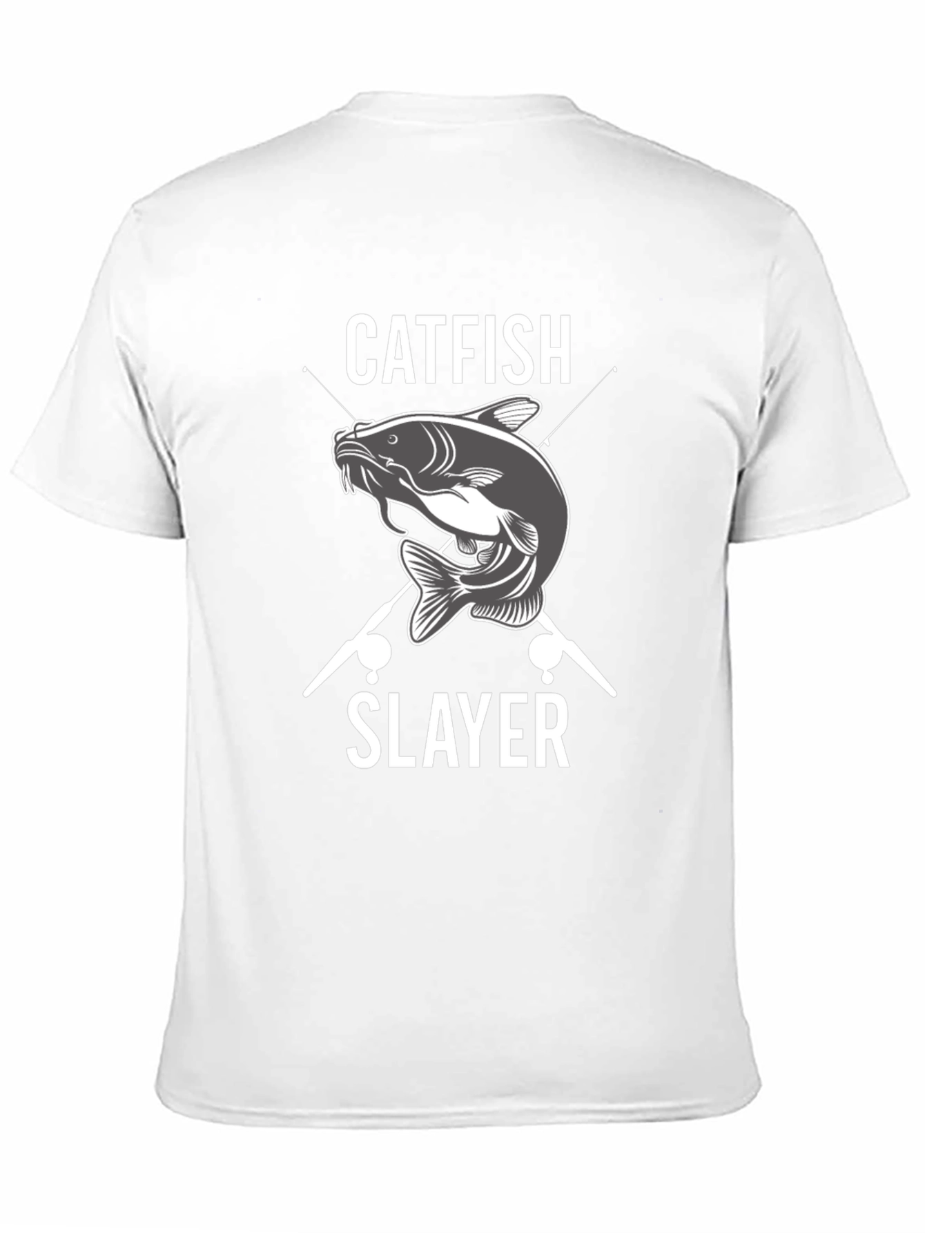 Catfish Slayer Graphic T-Shirt Fishing Tee