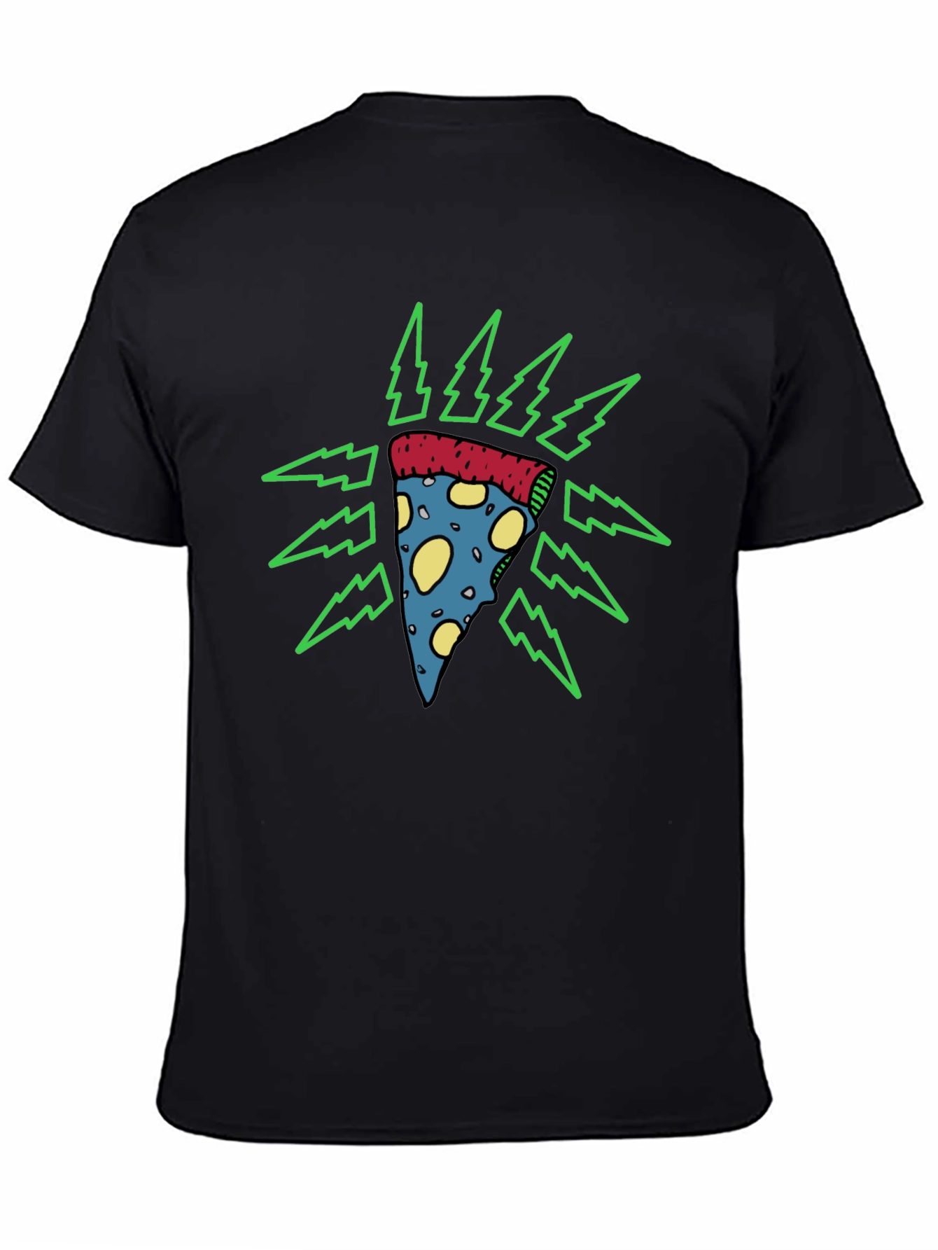 Electric Pizza Slice Graphic Tee