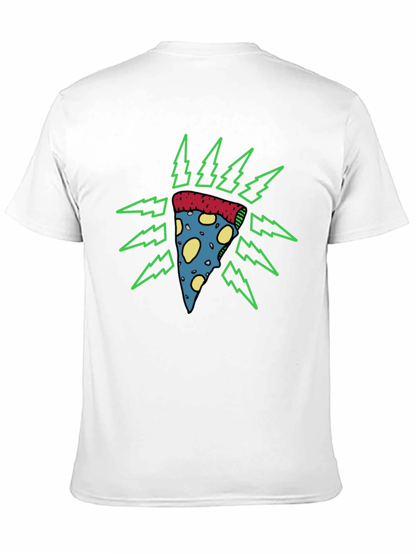 Electric Pizza Slice Graphic Tee
