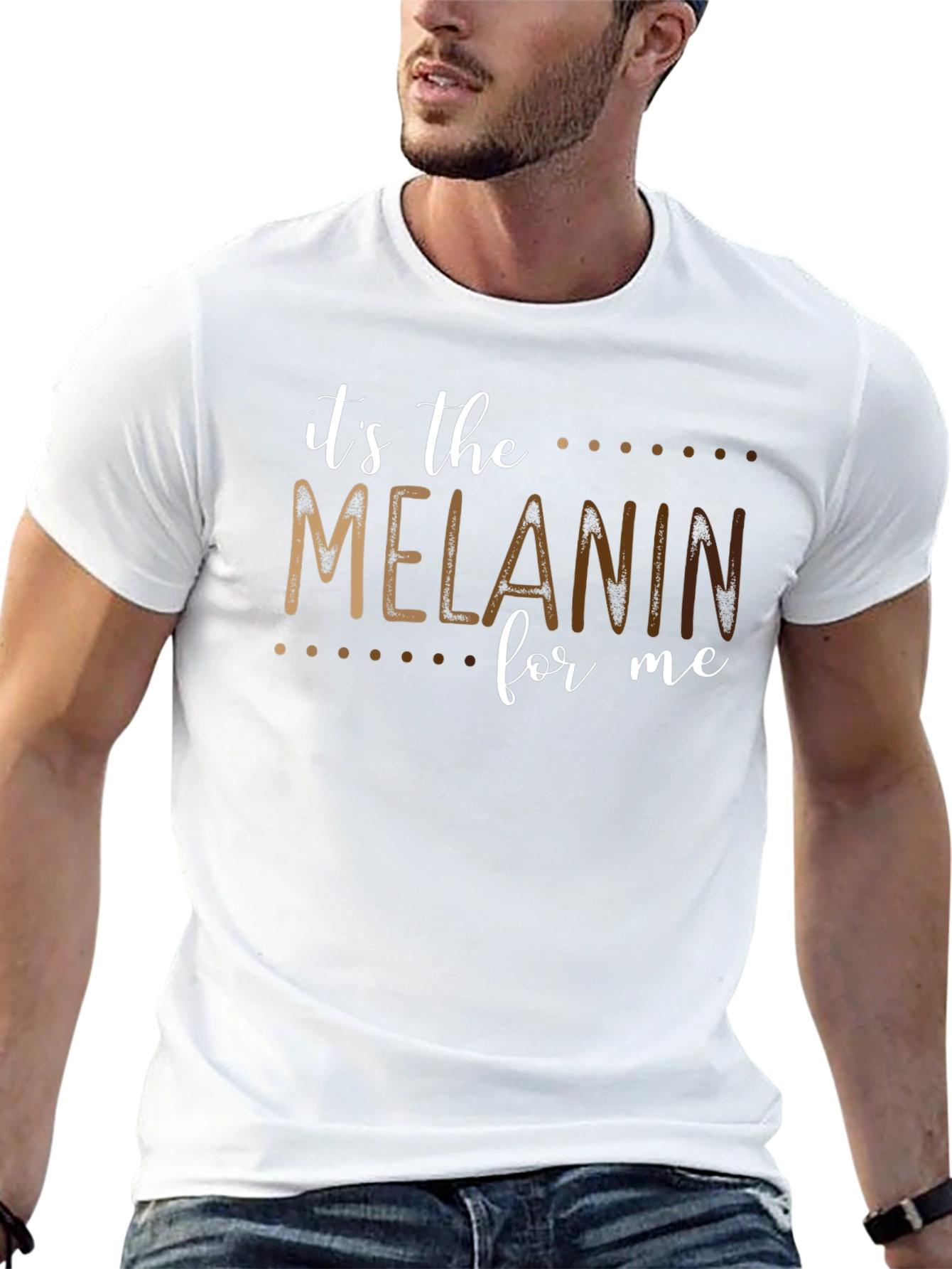 Its the Melanin for Me Black T-Shirt
