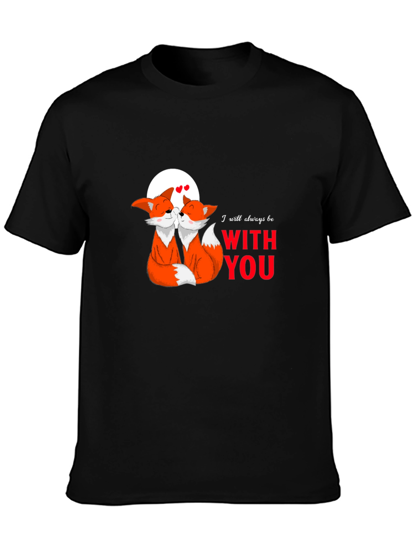 Fox Love Graphic T-Shirt - Always With You