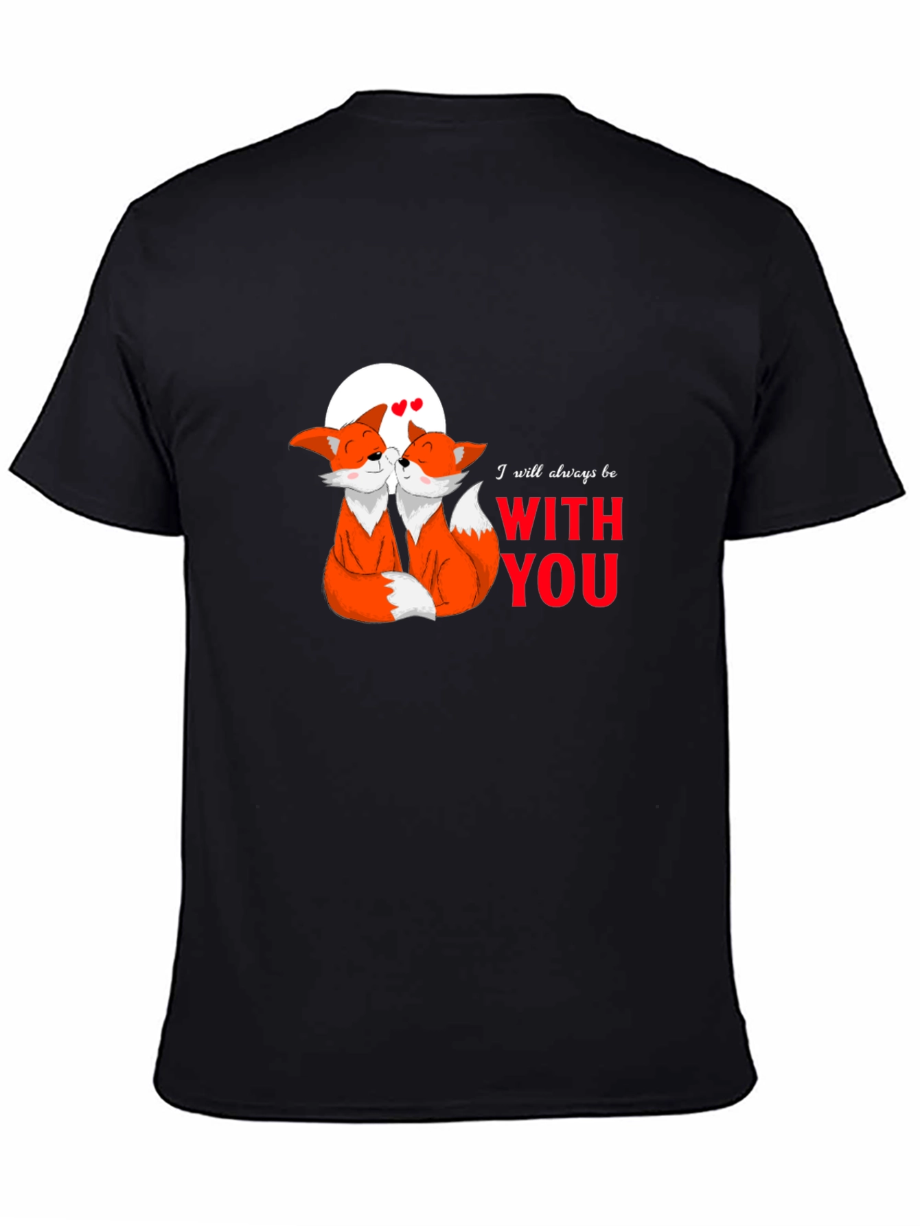 Fox Love Graphic T-Shirt - Always With You