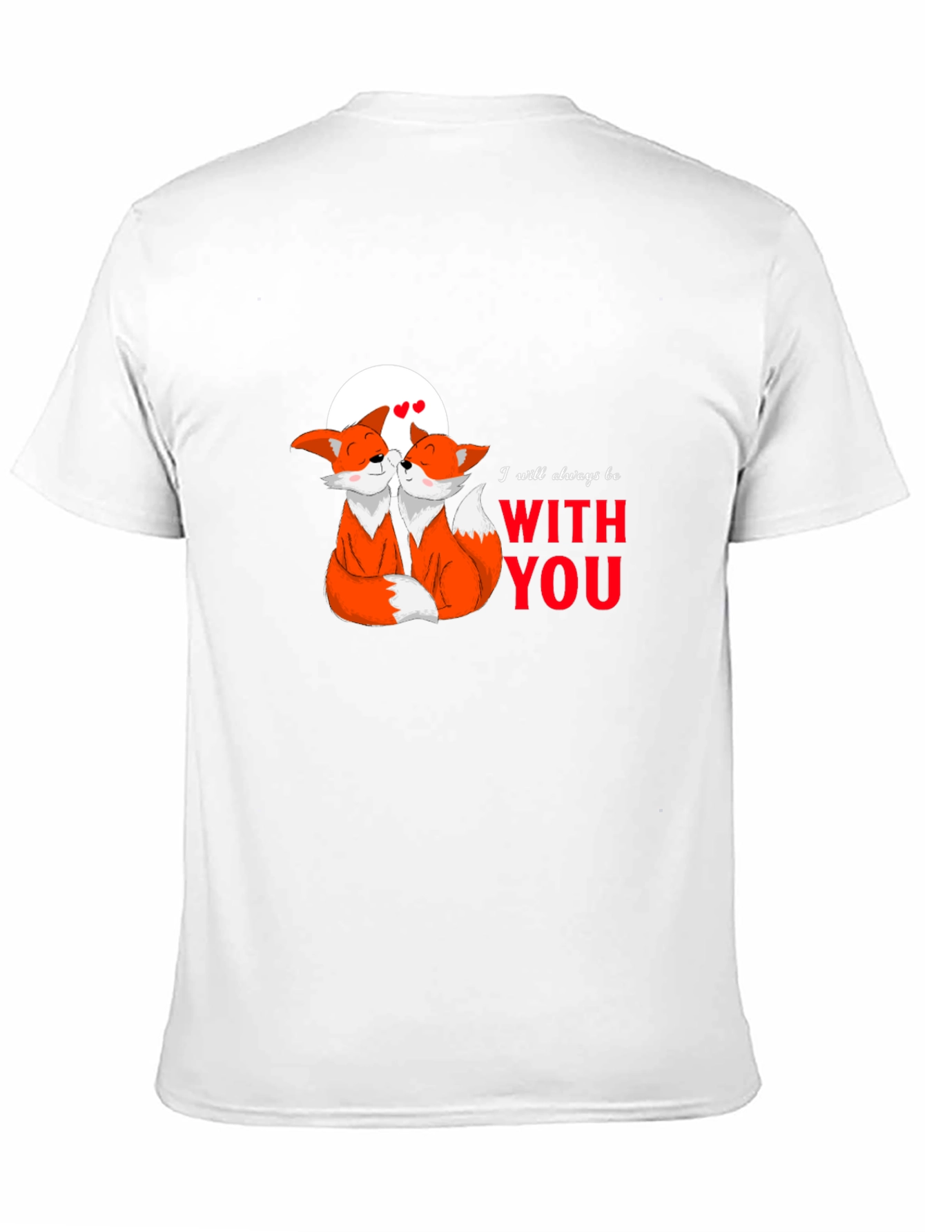 Fox Love Graphic T-Shirt - Always With You