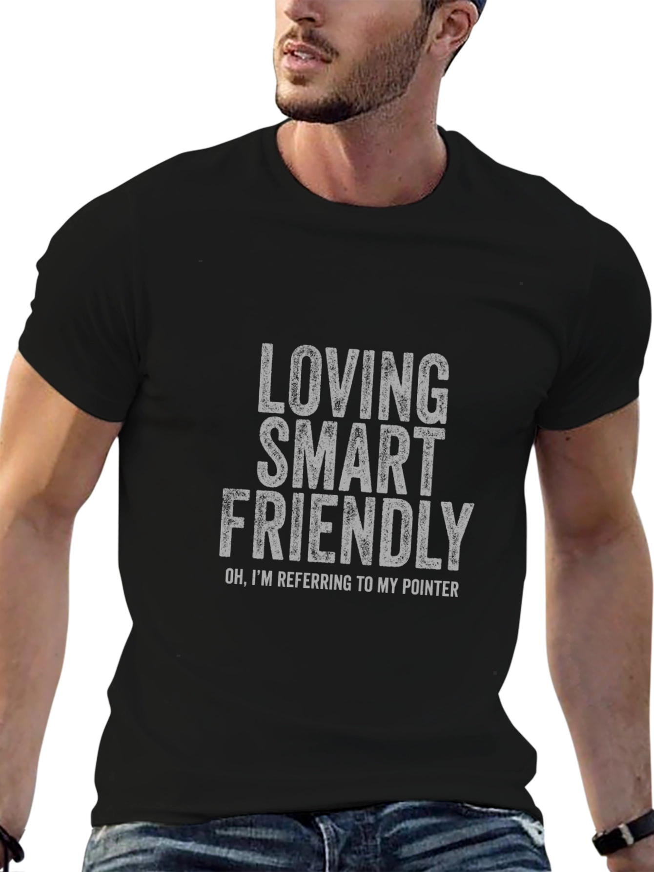 Loving Smart Friendly Pointer Dog T-Shirt