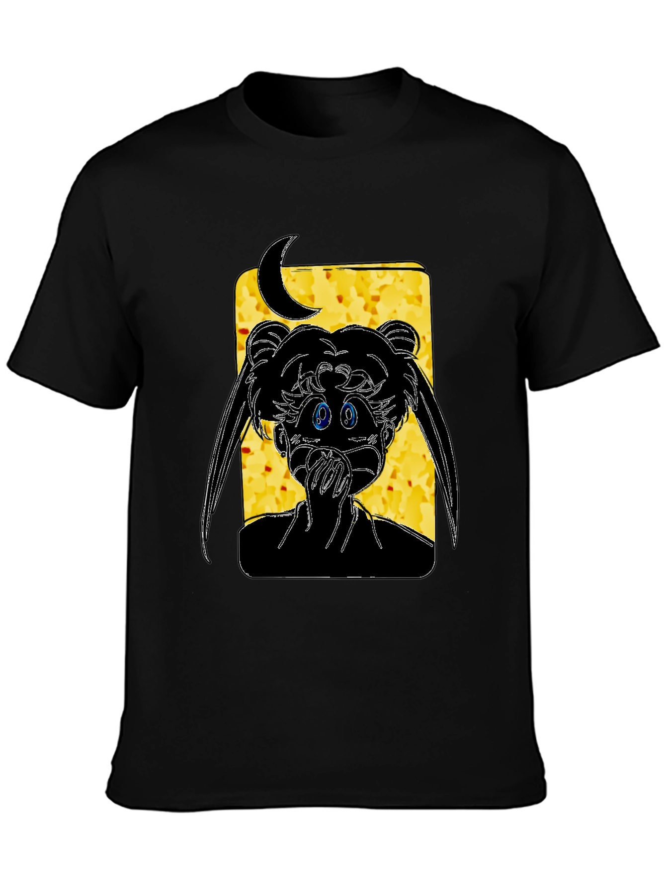 Sailor Moon Black Graphic Tee