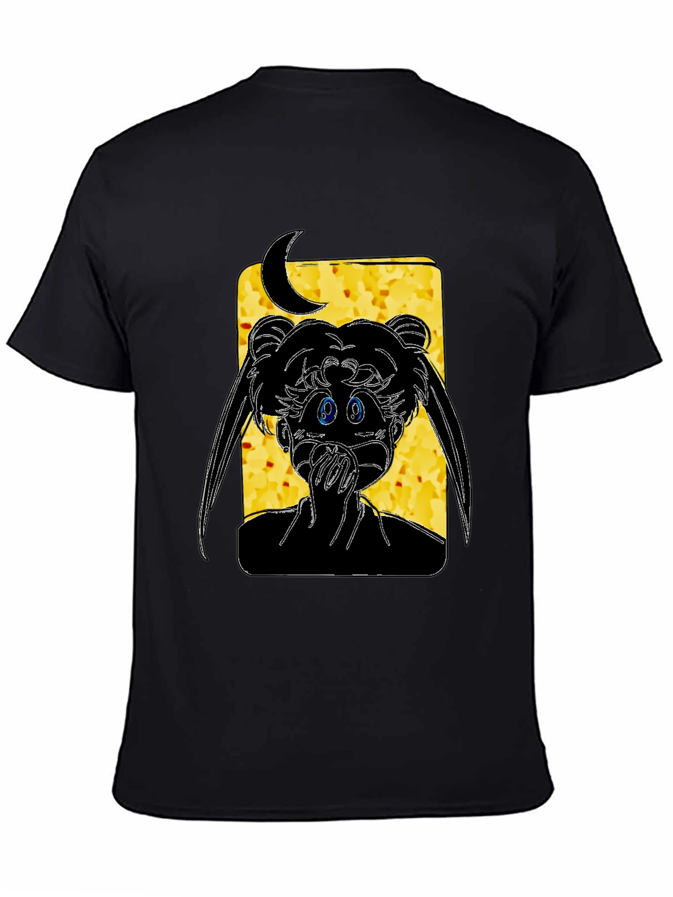 Sailor Moon Black Graphic Tee