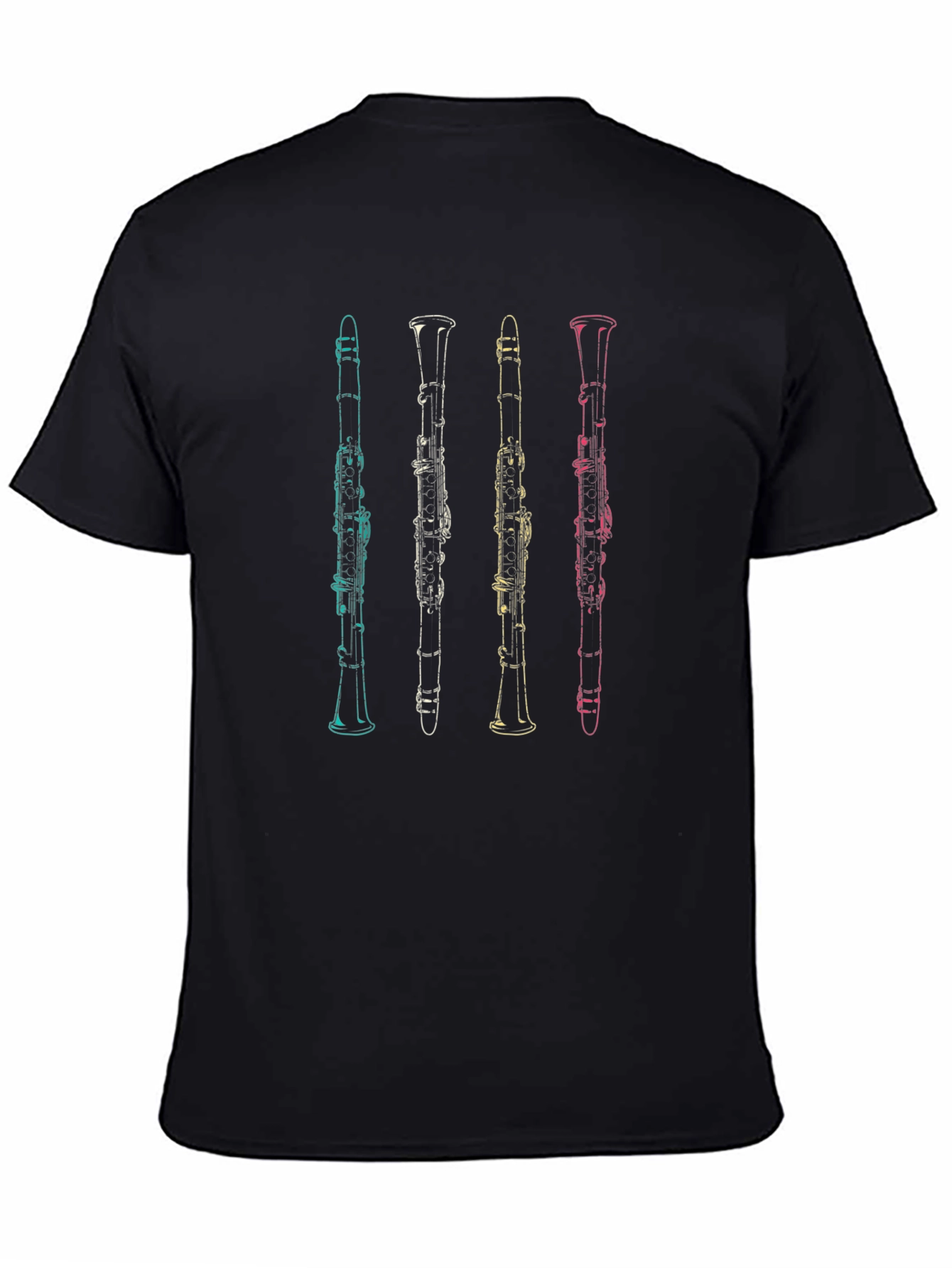 Clarinet Quartet Graphic T-Shirt - Music Lover Tee