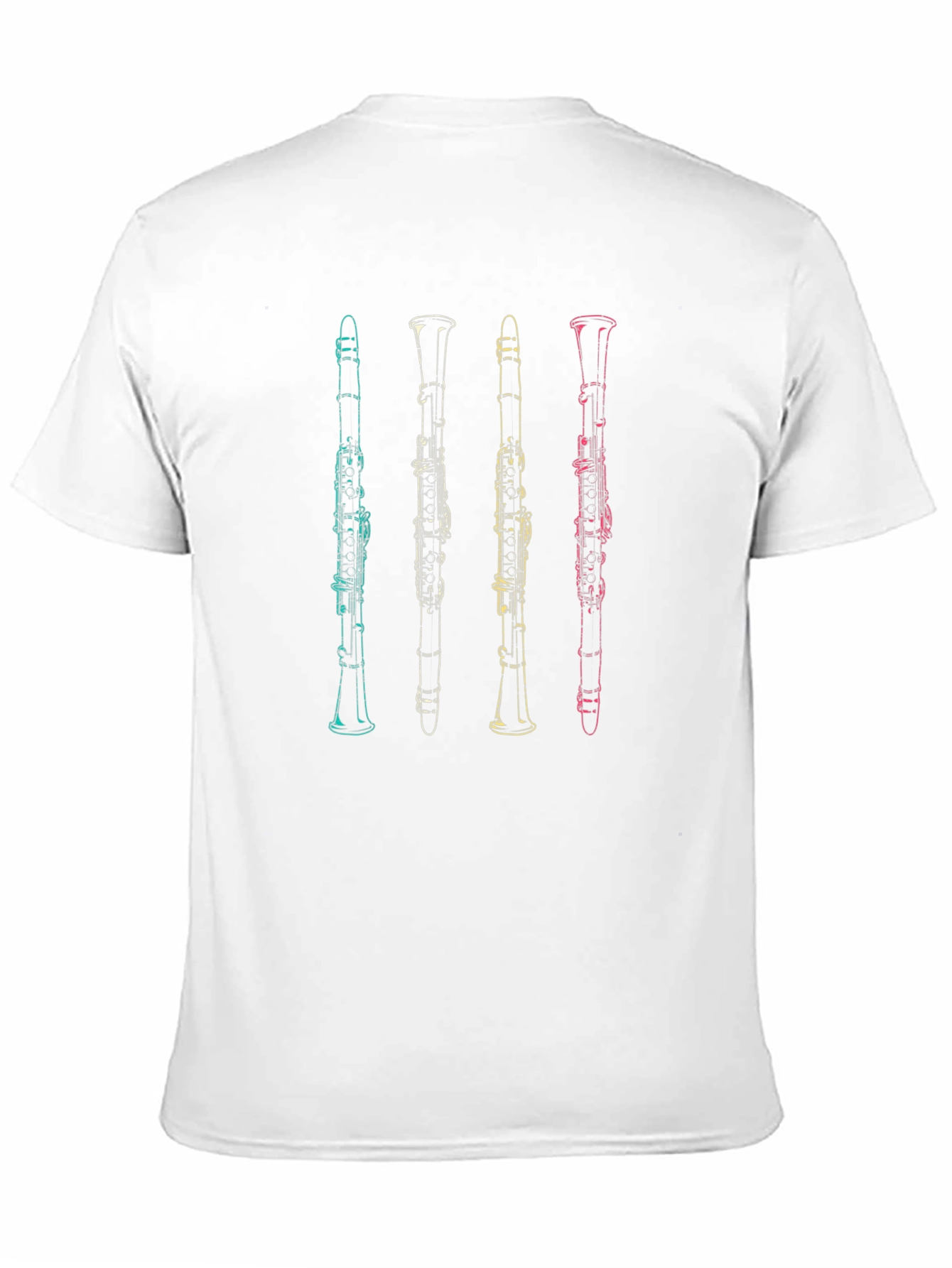 Clarinet Quartet Graphic T-Shirt - Music Lover Tee
