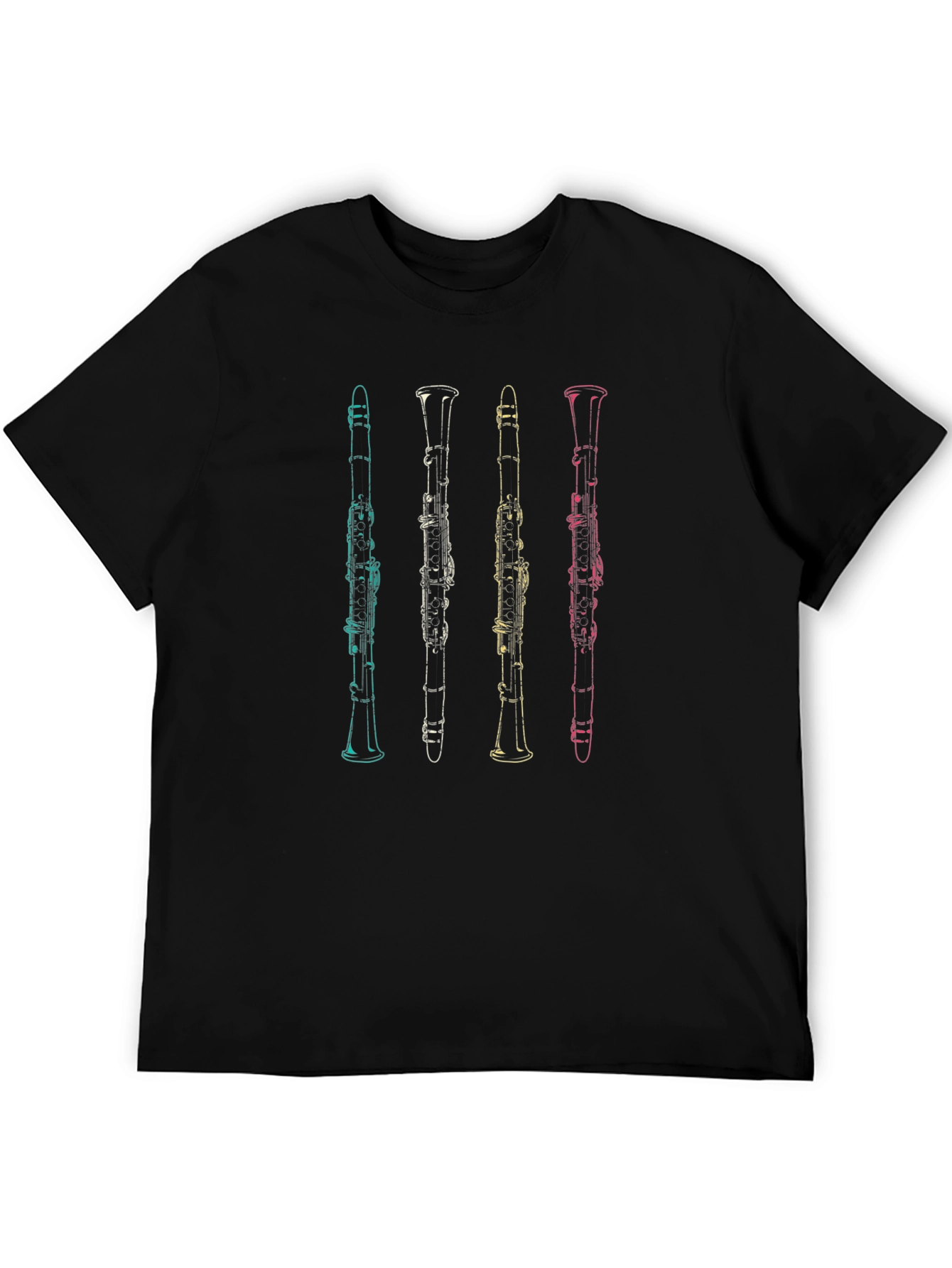 Clarinet Quartet Graphic T-Shirt - Music Lover Tee