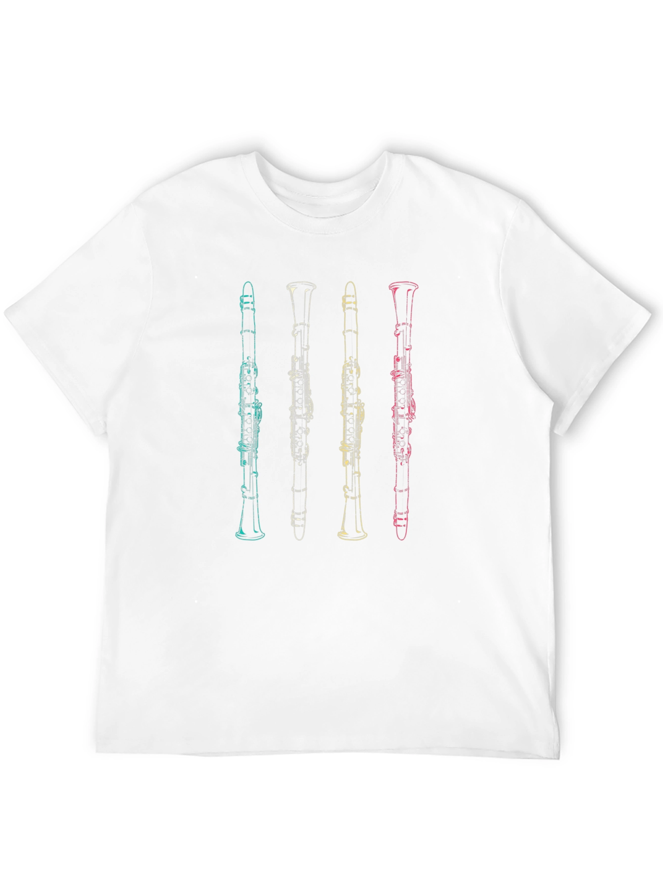 Clarinet Quartet Graphic T-Shirt - Music Lover Tee