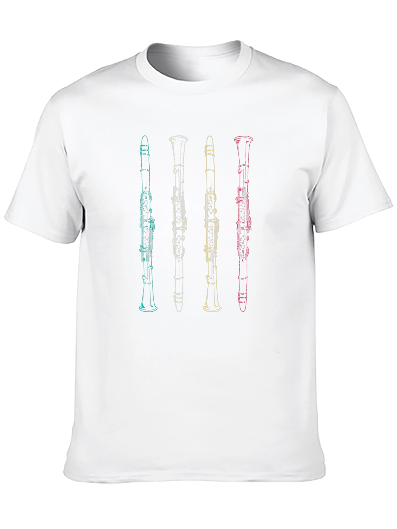 Clarinet Quartet Graphic T-Shirt - Music Lover Tee