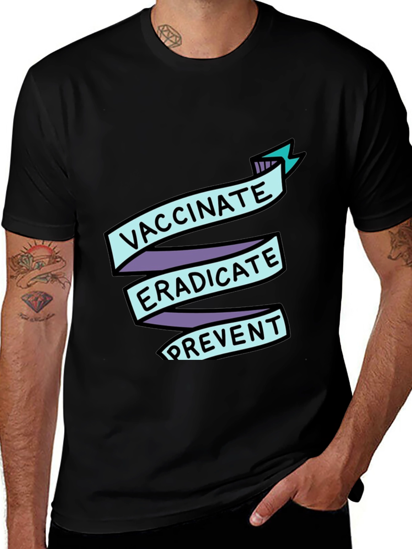 Vaccinate Eradicate Prevent T-Shirt