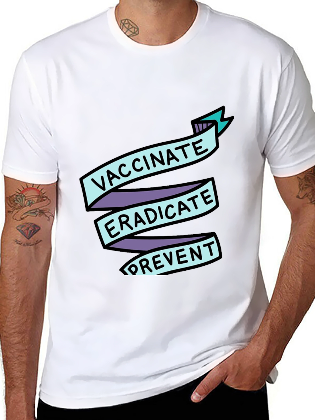 Vaccinate Eradicate Prevent T-Shirt