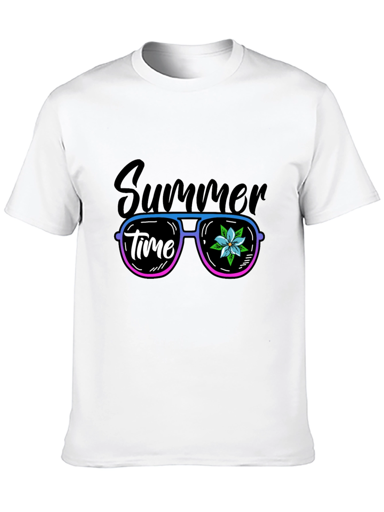Summer Time Graphic Tee - Cool Shades