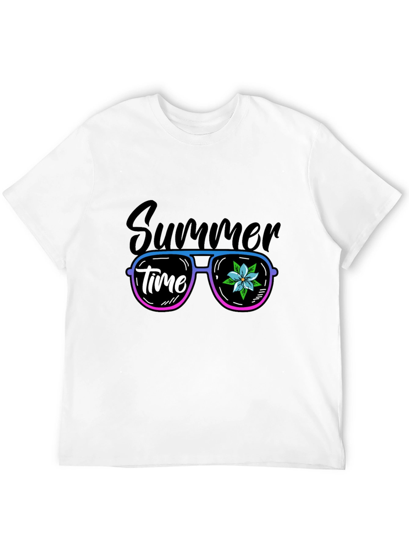Summer Time Graphic Tee - Cool Shades
