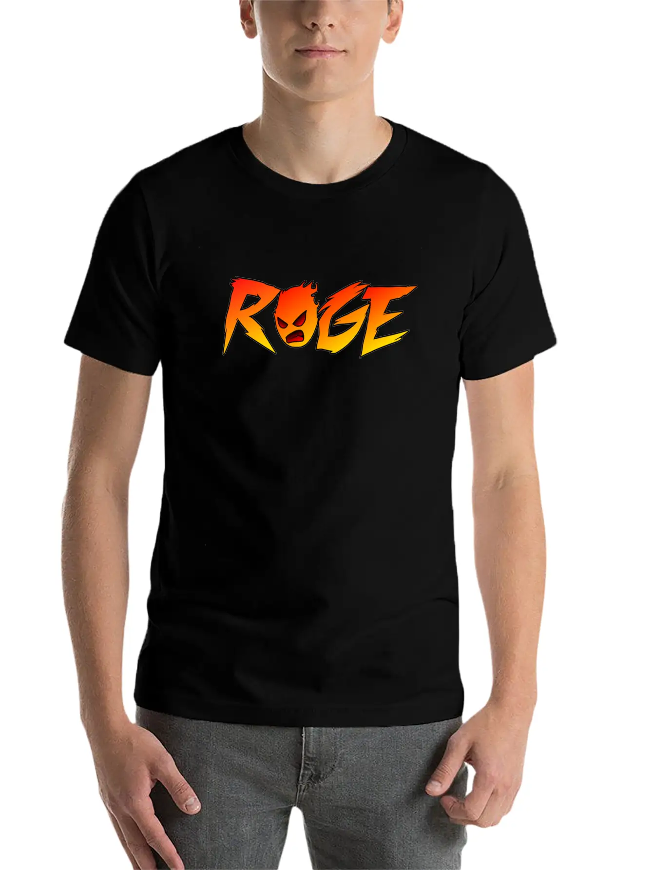 Rage T-shirt Unisex Casual T-Shirt – Clean Design For Daily Comfort
