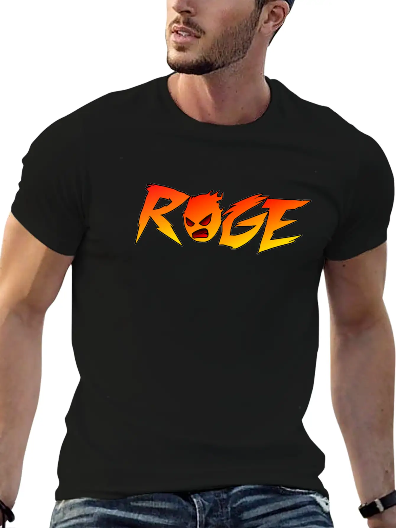Rage T-shirt Unisex Casual T-Shirt – Clean Design For Daily Comfort