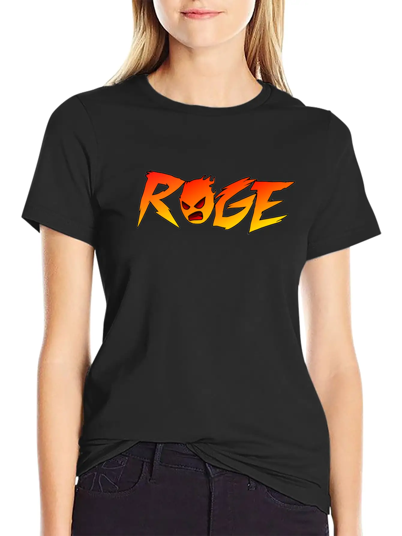 Rage T-shirt Unisex Casual T-Shirt – Clean Design For Daily Comfort