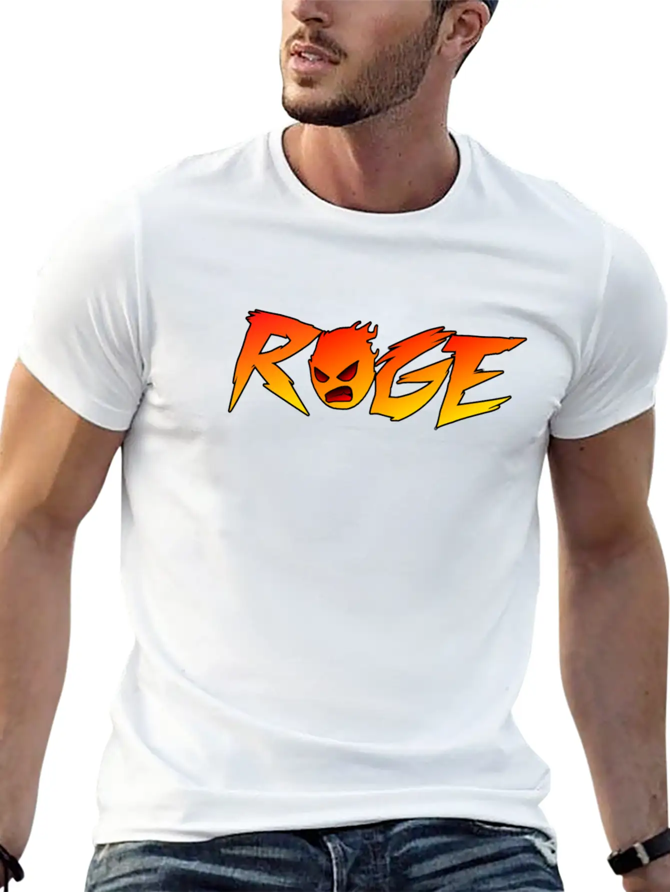 Rage T-shirt Unisex Casual T-Shirt – Clean Design For Daily Comfort
