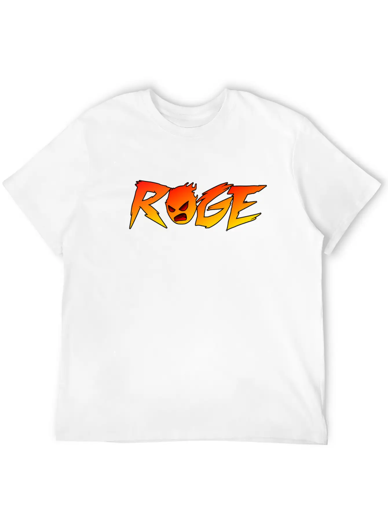 Rage T-shirt Unisex Casual T-Shirt – Clean Design For Daily Comfort