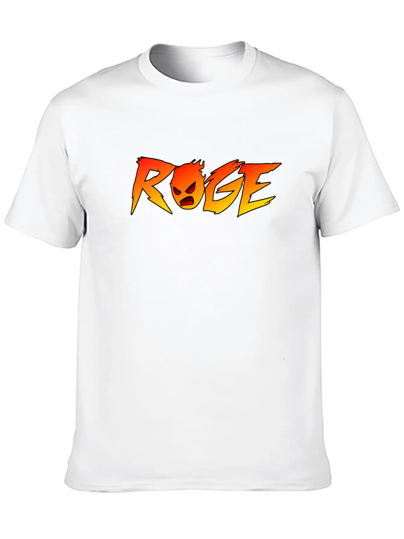 Rage T-shirt Unisex Casual T-Shirt – Clean Design For Daily Comfort