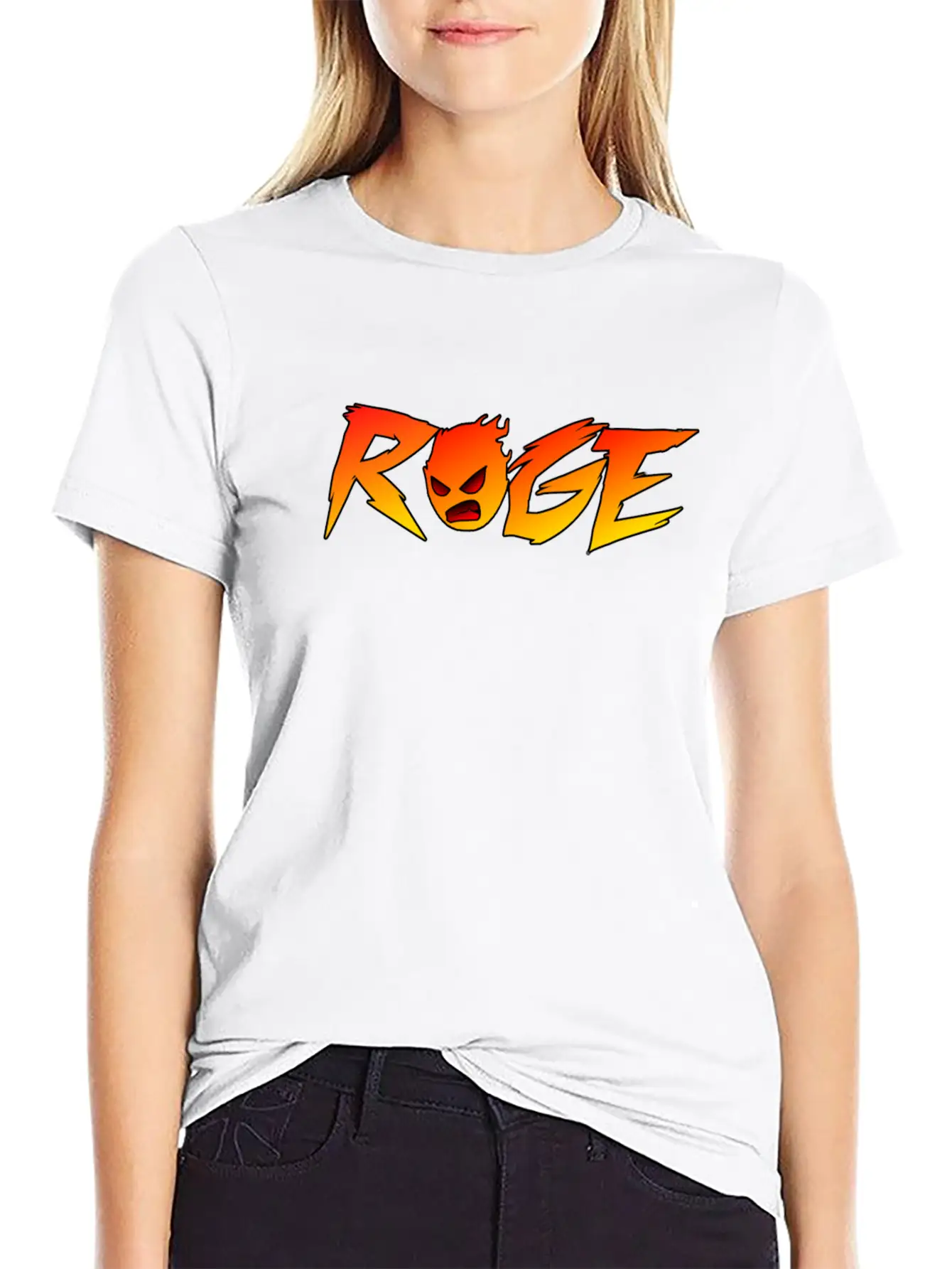 Rage T-shirt Unisex Casual T-Shirt – Clean Design For Daily Comfort