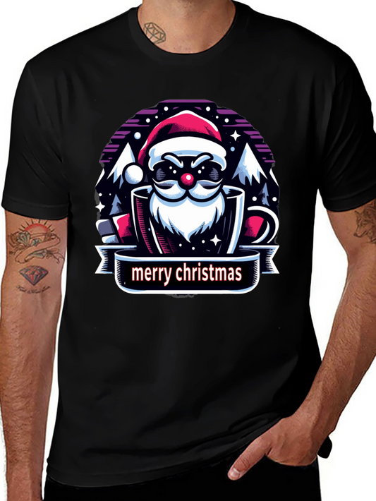 Merry Christmas Santa Graphic Tee