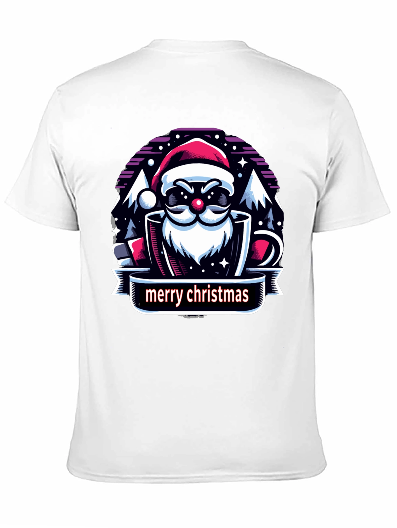 Merry Christmas Santa Graphic Tee