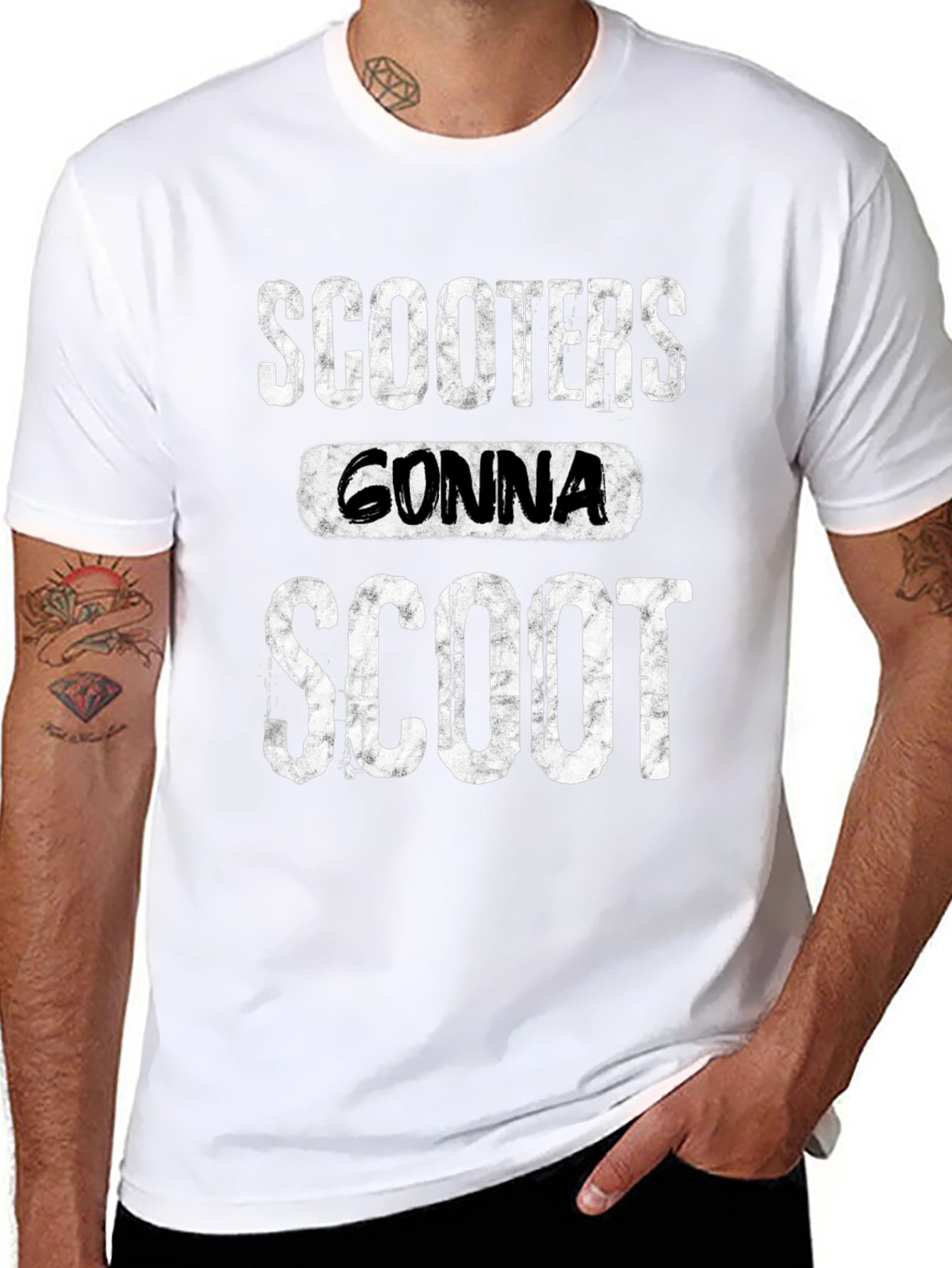 Scooters Gonna Scoot Graphic T-Shirt