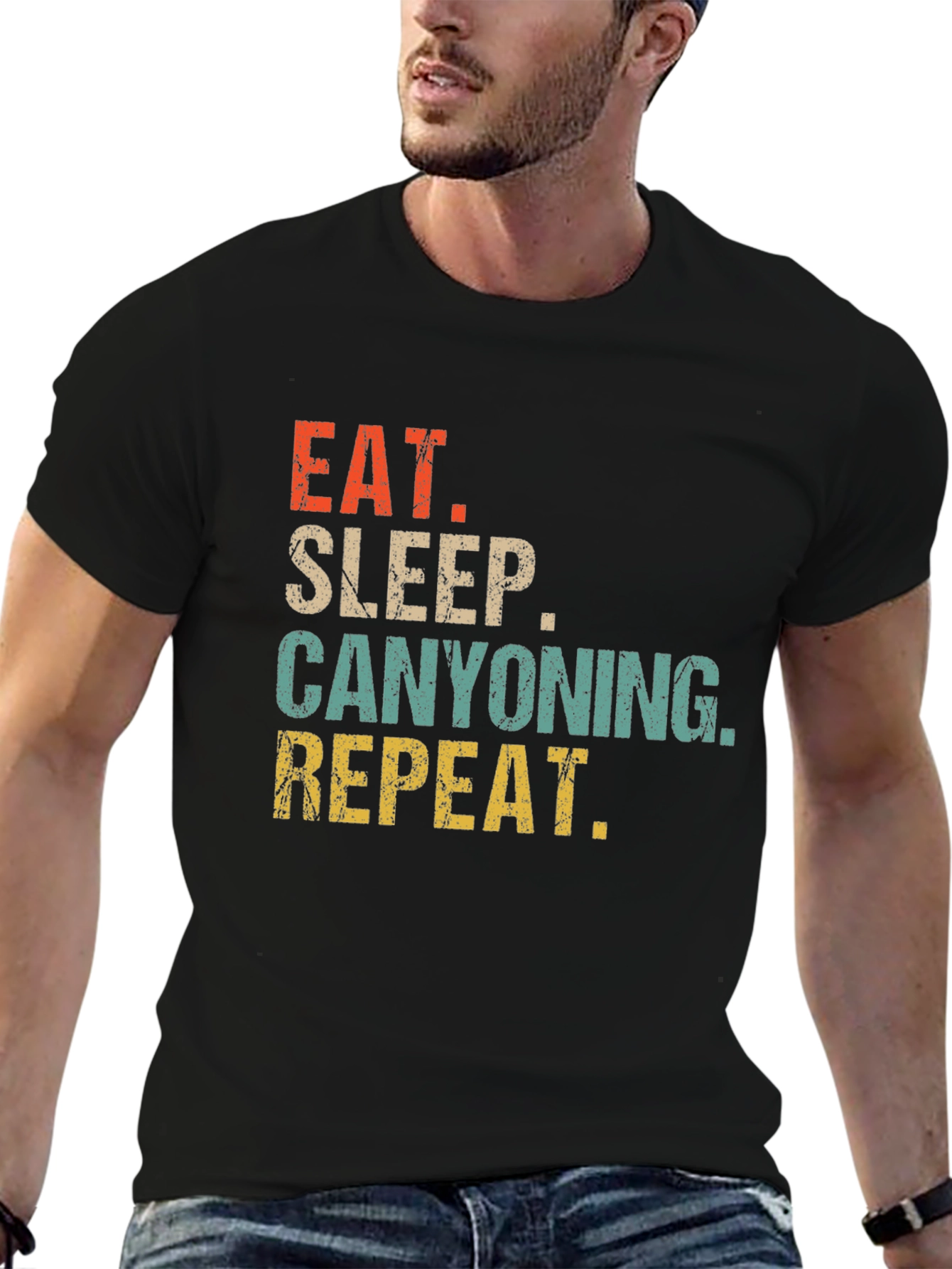 Eat Sleep Canyoning Repeat T-Shirt