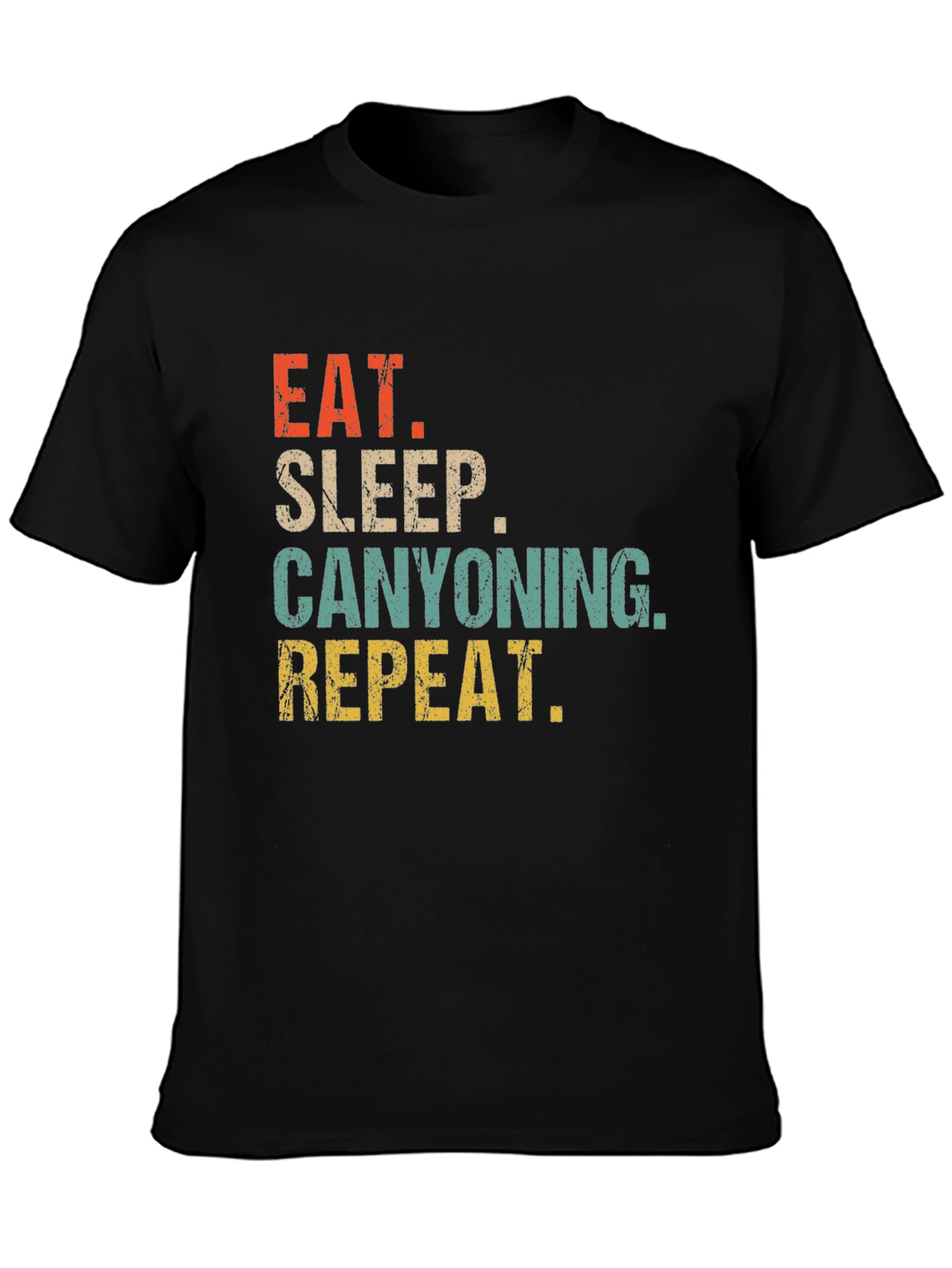 Eat Sleep Canyoning Repeat T-Shirt
