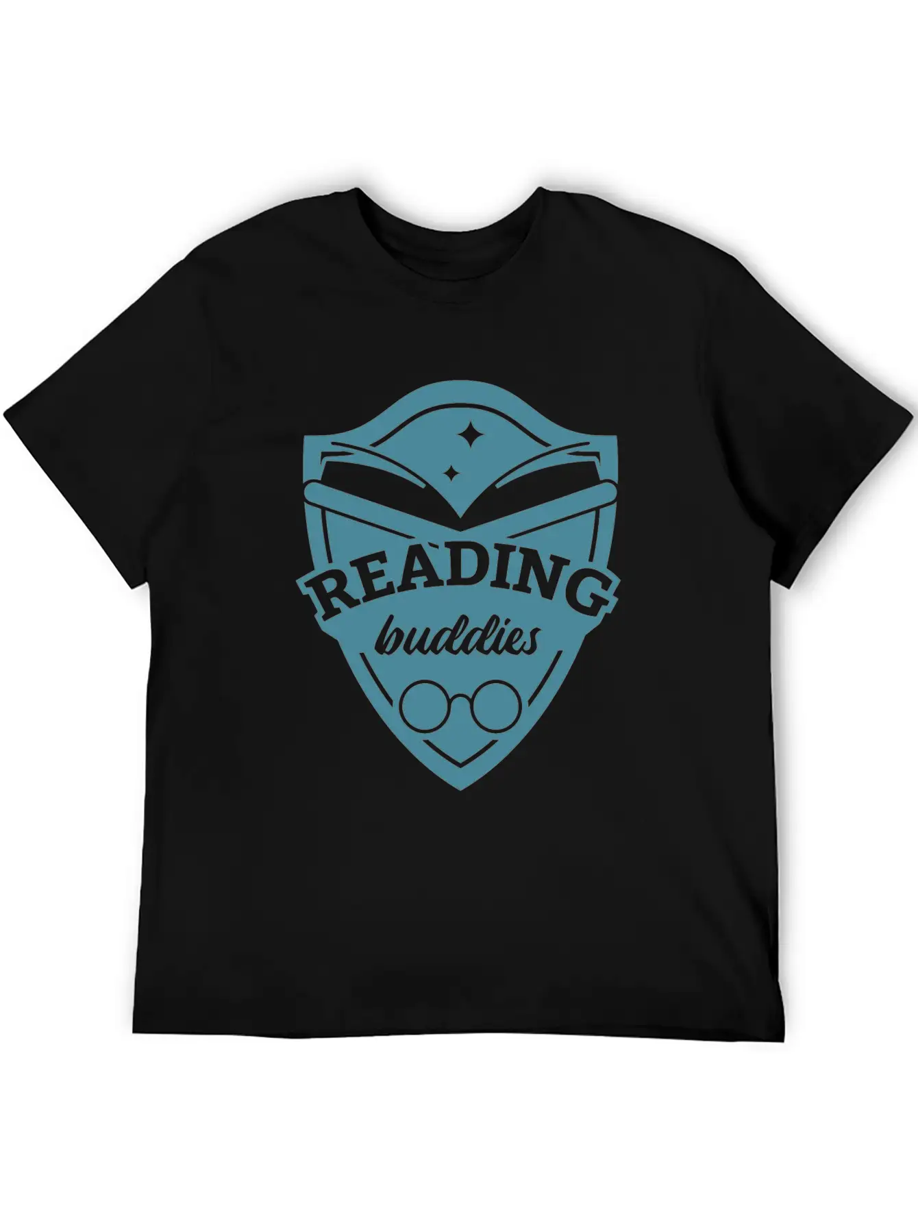 Reading Buddies Unisex Casual T-Shirt – Clean Design For Daily Comfort