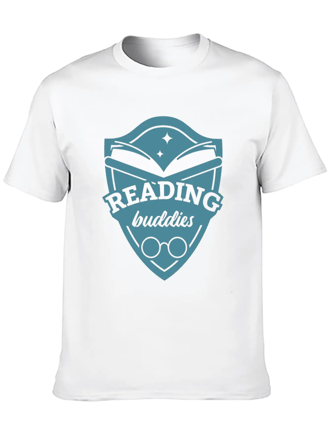 Reading Buddies Unisex Casual T-Shirt – Clean Design For Daily Comfort