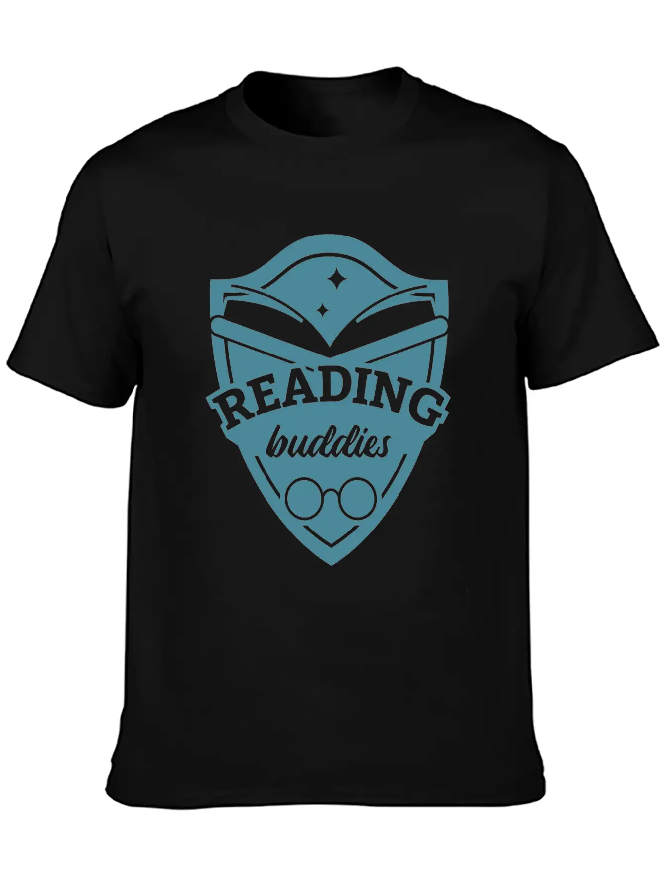 Reading Buddies Unisex Casual T-Shirt – Clean Design For Daily Comfort
