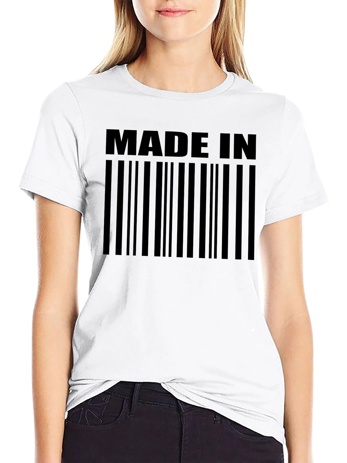 Made In Barcode Novelty T-Shirt
