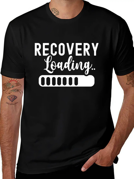 Recovery Loading Surgery Patient Recover Survivor Unisex Casual T-Shirt – Clean Design For Daily Comfort