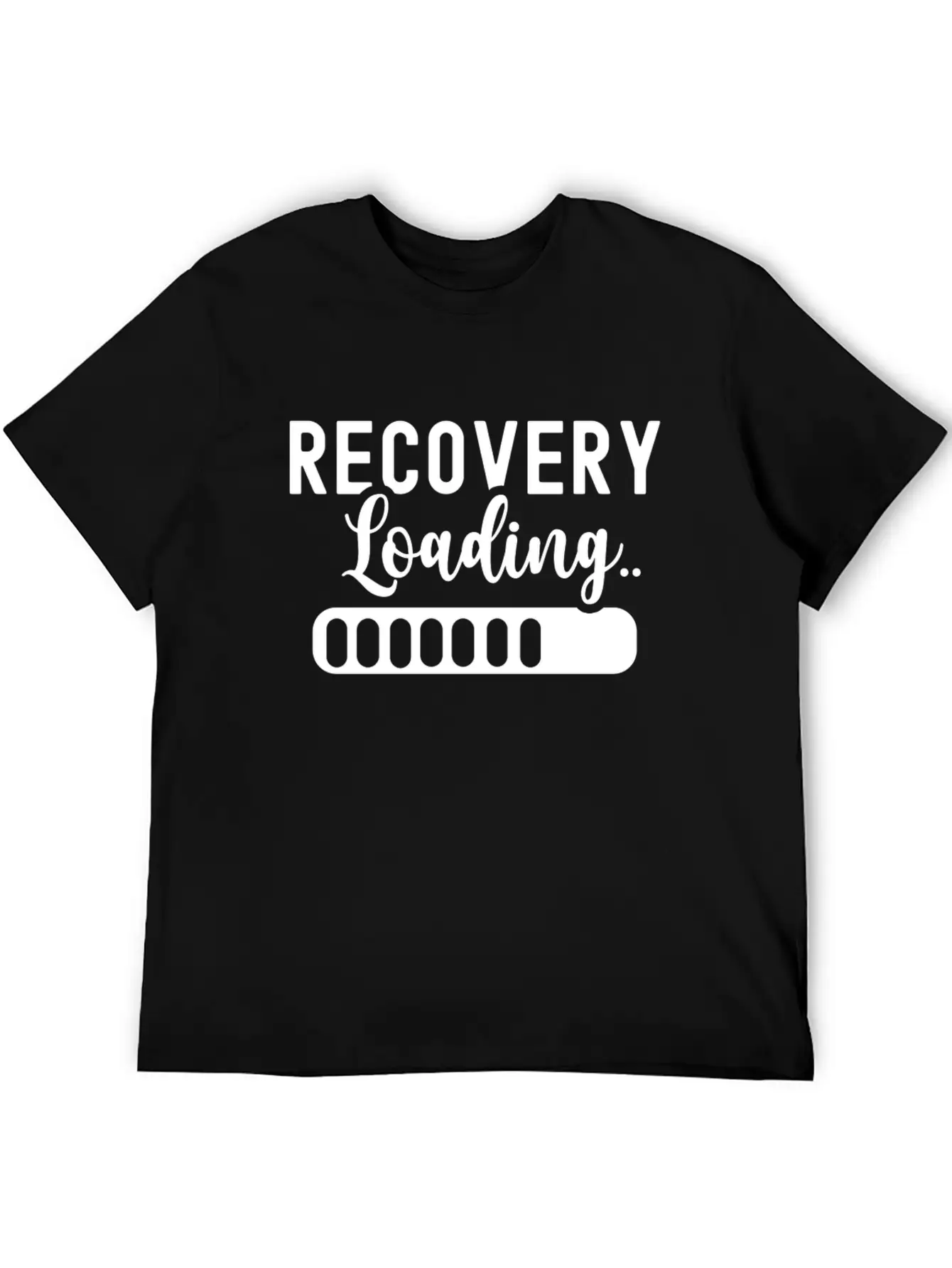Recovery Loading Surgery Patient Recover Survivor Unisex Casual T-Shirt – Clean Design For Daily Comfort