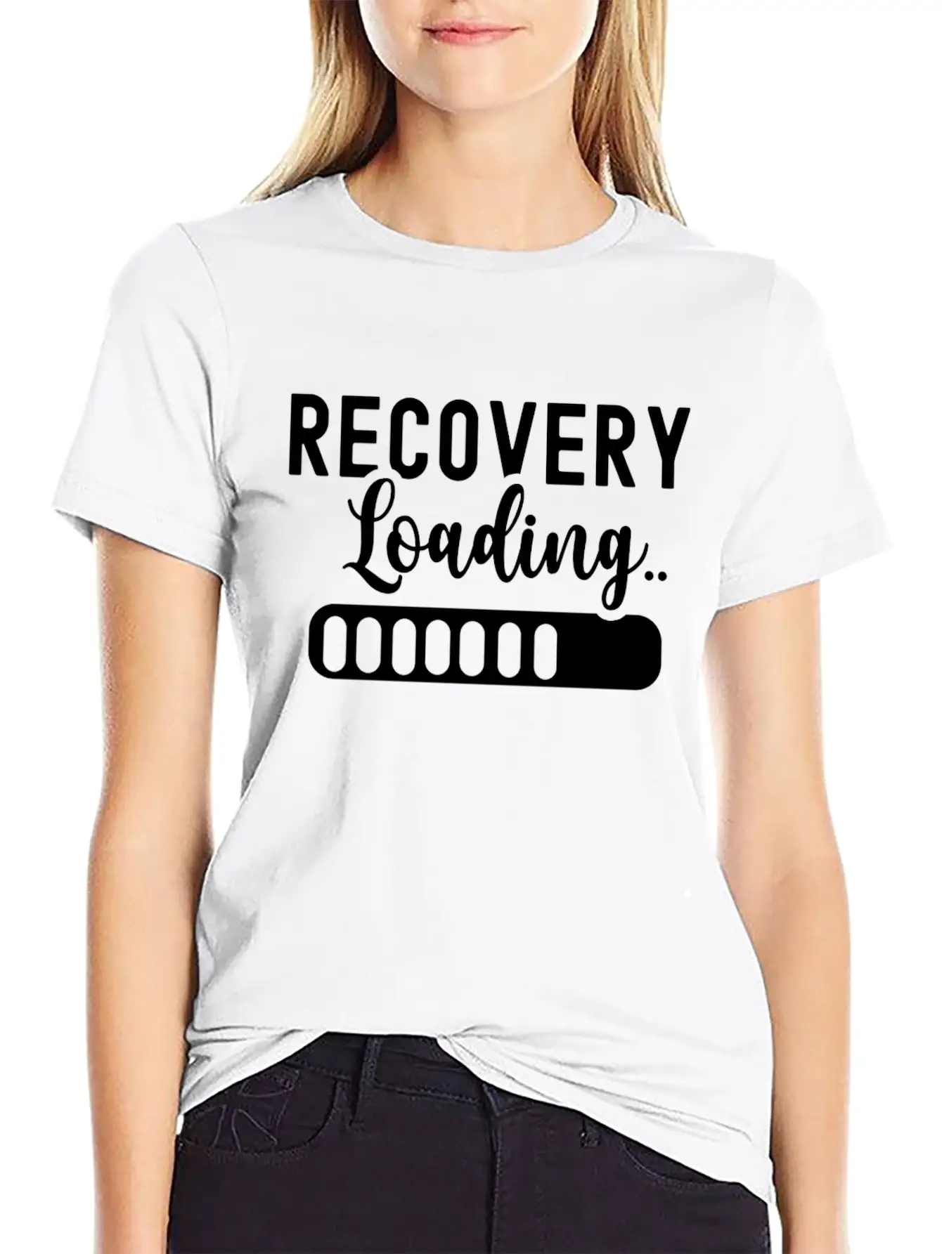 Recovery Loading Surgery Patient Recover Survivor Unisex Casual T-Shirt – Clean Design For Daily Comfort