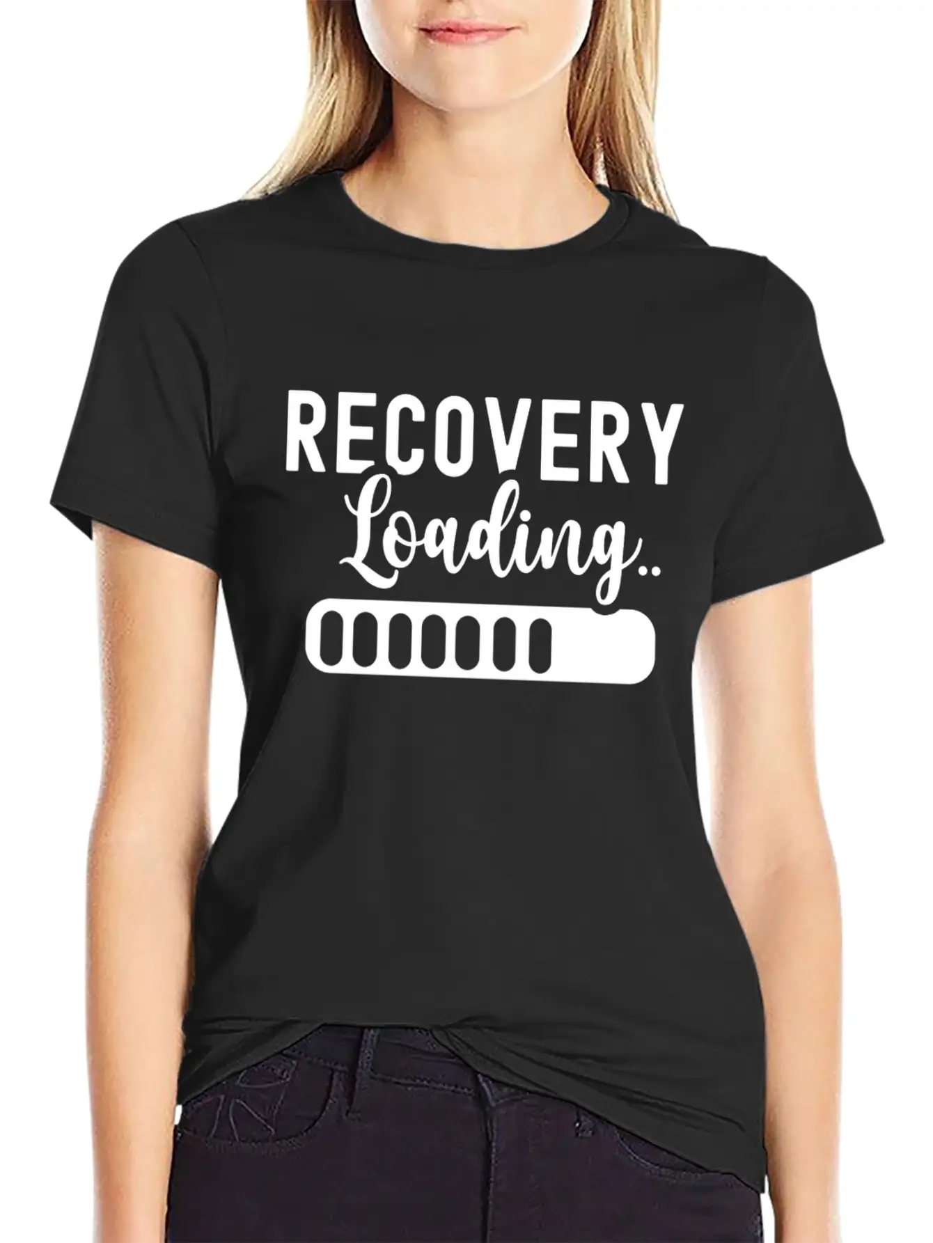 Recovery Loading Surgery Patient Recover Survivor Unisex Casual T-Shirt – Clean Design For Daily Comfort