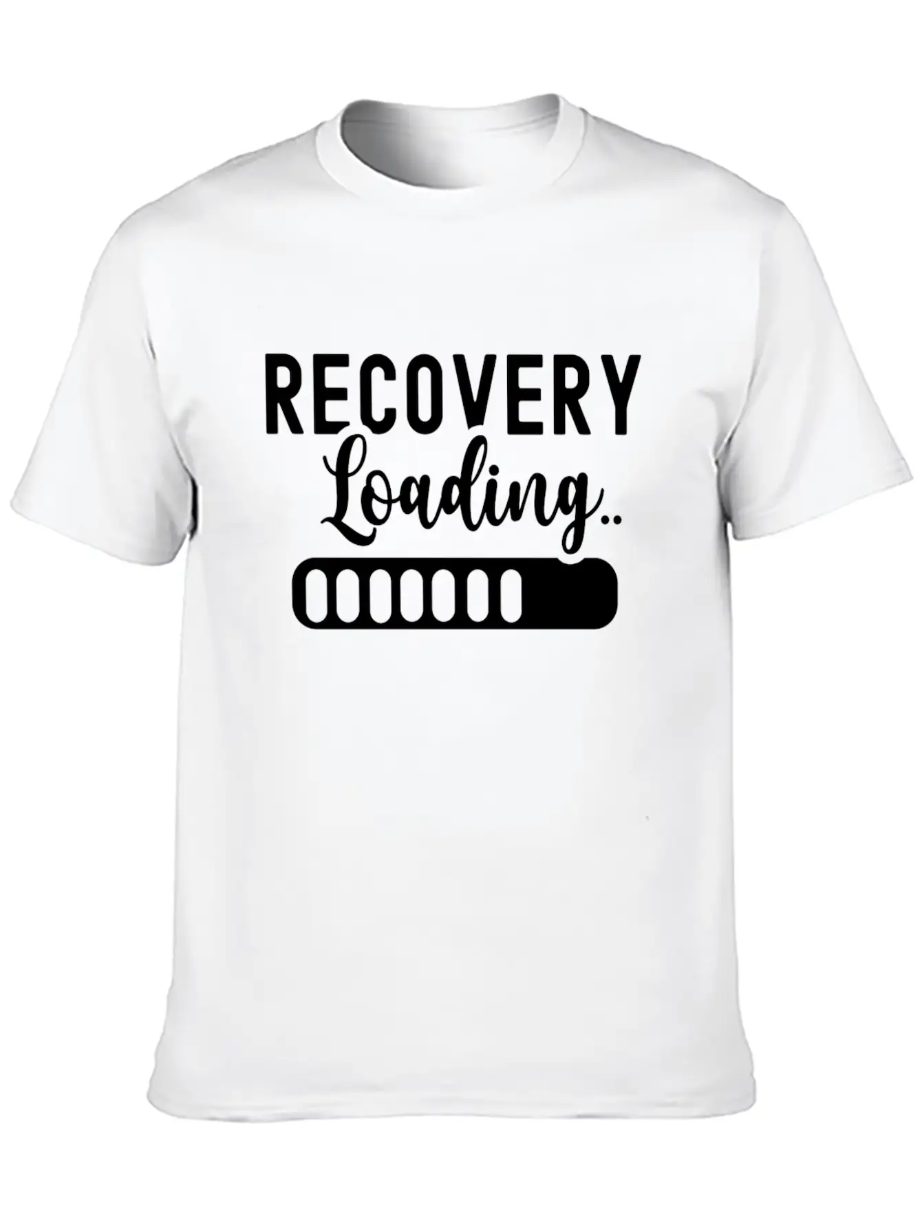 Recovery Loading Surgery Patient Recover Survivor Unisex Casual T-Shirt – Clean Design For Daily Comfort