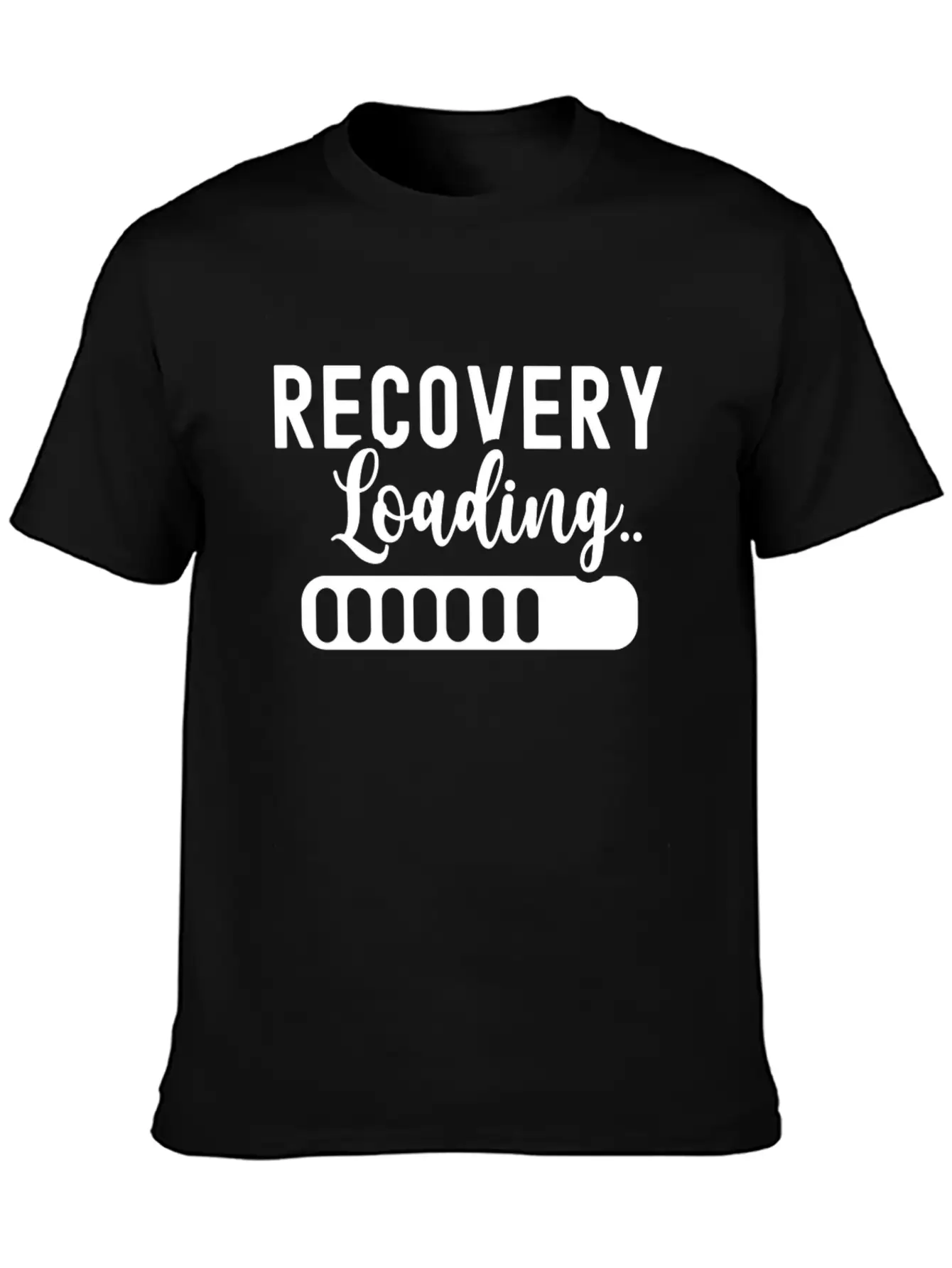 Recovery Loading Surgery Patient Recover Survivor Unisex Casual T-Shirt – Clean Design For Daily Comfort