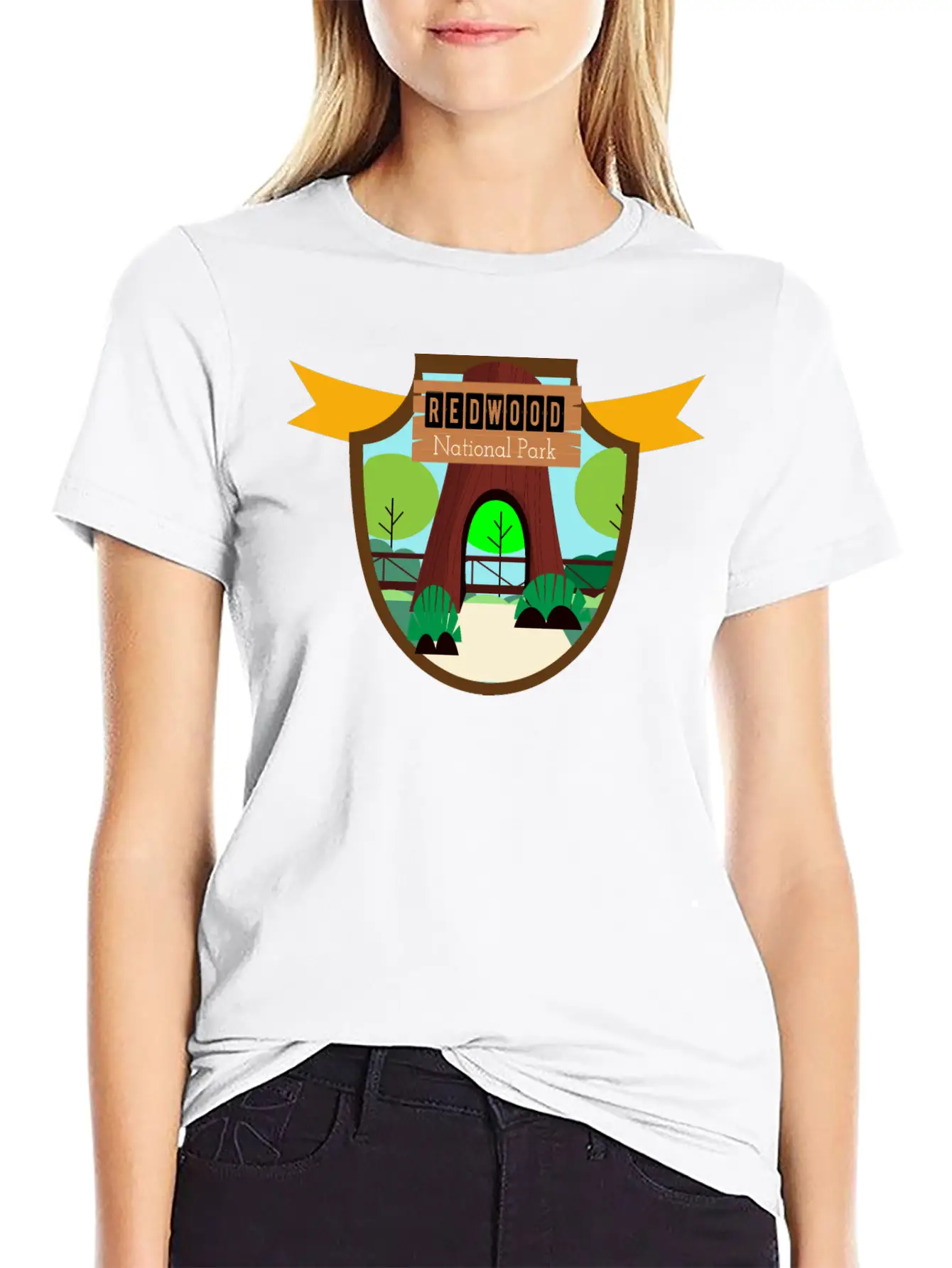 Redwood National Park California Unisex Casual T-Shirt – Clean Design For Daily Comfort